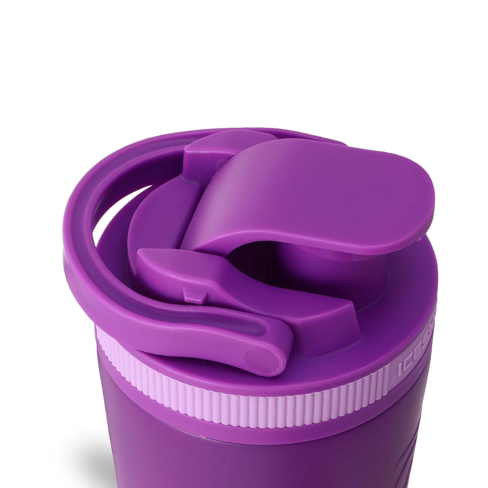 26oz Insulated Stainless Steel Ice Shaker Bottle - Purple Color Rush for Gym, Workouts & Outdoor Activities