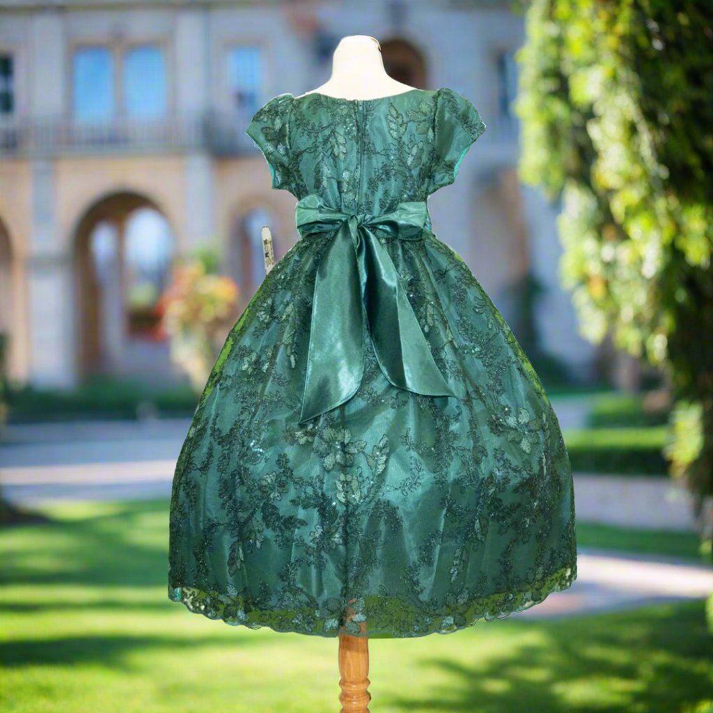 Elegant Flower Girl Dress for Weddings & Special Occasions - Style D1663 | Perfect for Bridal Showers, Birthday Parties & Formal Events