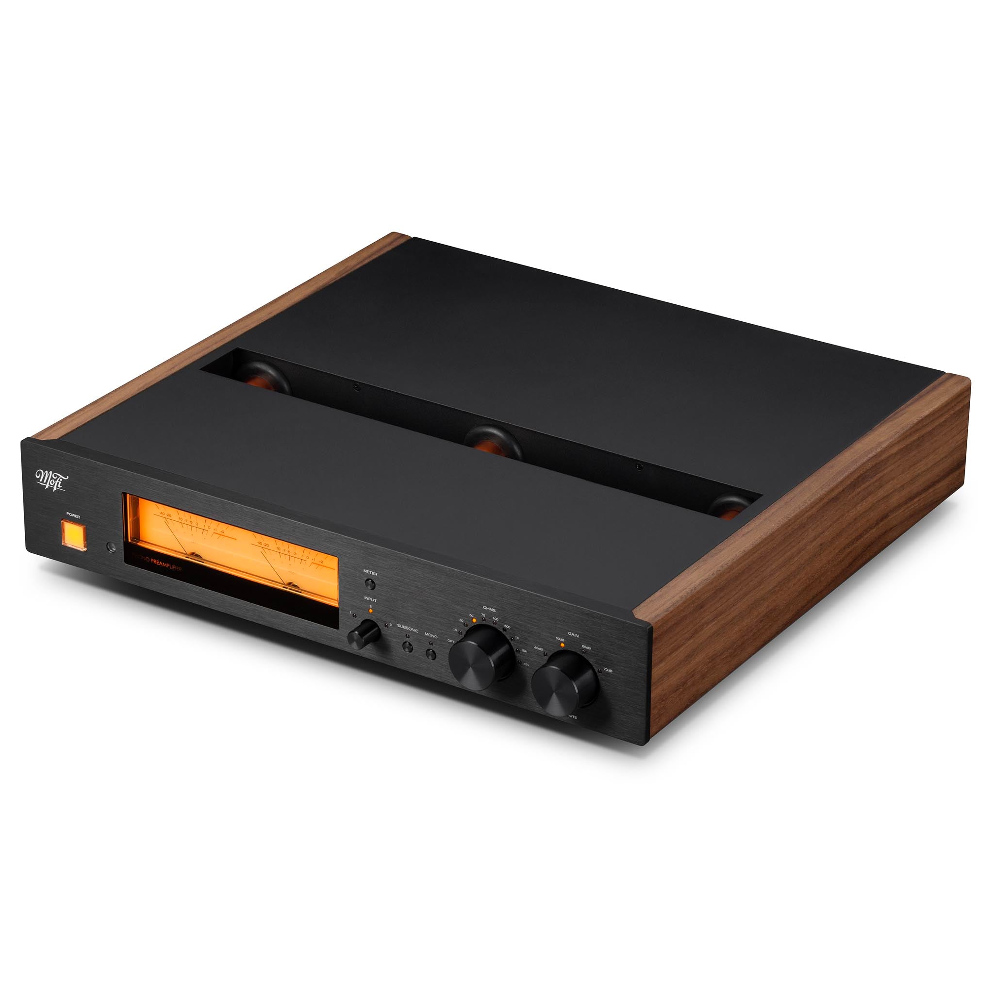 MoFi Electronics MasterPhono MM/MC Phono Preamplifier - High-End Vinyl Record Player Preamp for Audiophiles - Perfect for Home Audio Systems & Turntable Setups