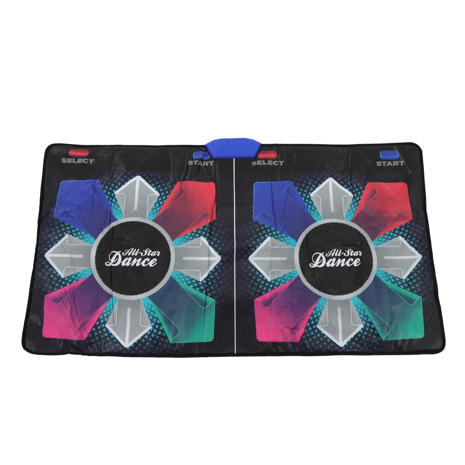 SPYMINNPOO 2 Player Electronic Dance Mat - HD Interactive TV Floor Dance Step Pad for Kids, Boys & Girls - Portable Dancing Game for Family Fun & Party Entertainment