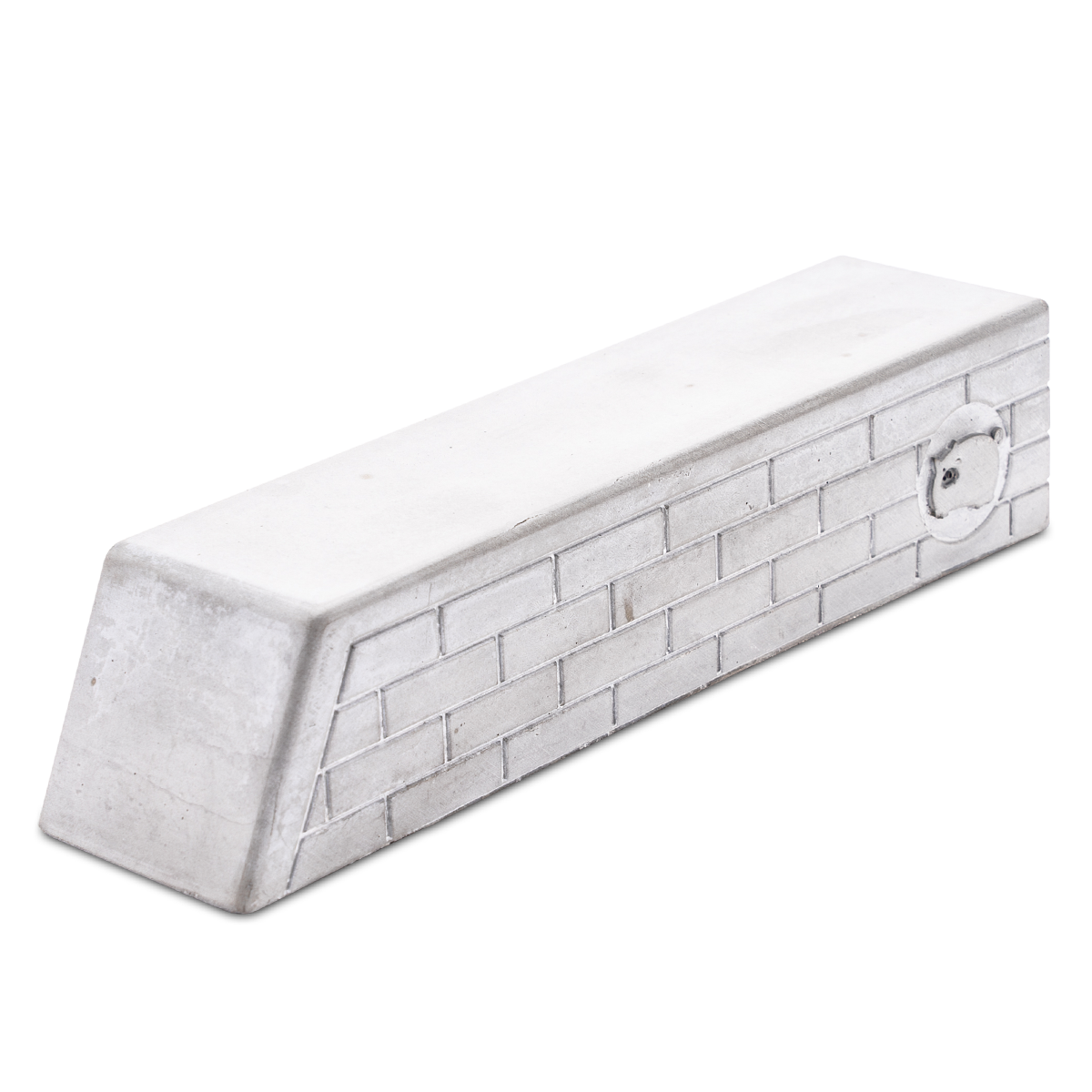 GGC Fingerboard Ramp Concrete Street Bench - Mini Skateboard Ramp for Finger Skateboarding - Perfect for Kids & Adults - Home, Office & School Desk Toy