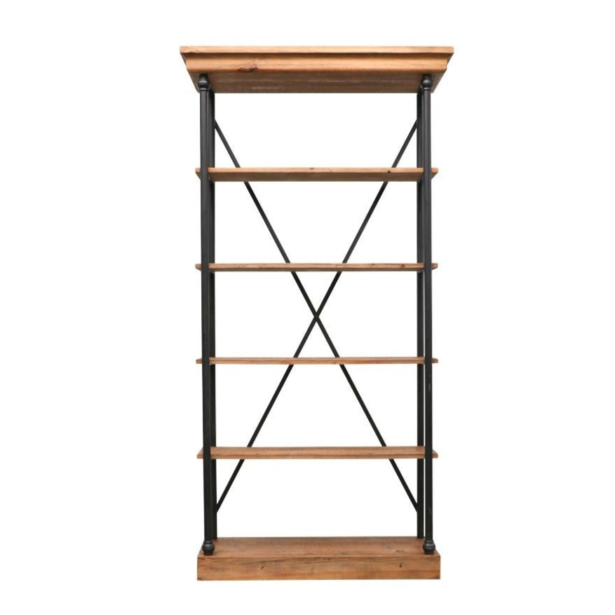 Provence Shelving Display Unit - Medium Size Wooden Shelf for Home & Office Organization | Perfect for Living Room, Bedroom, or Retail Store Display