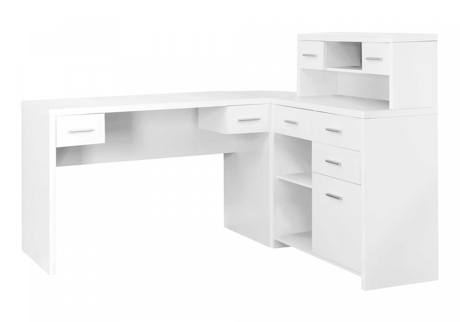 Modern White Varo Desk - Sleek & Stylish Home Office Desk for Small Spaces | Perfect for Remote Work, Study & Writing