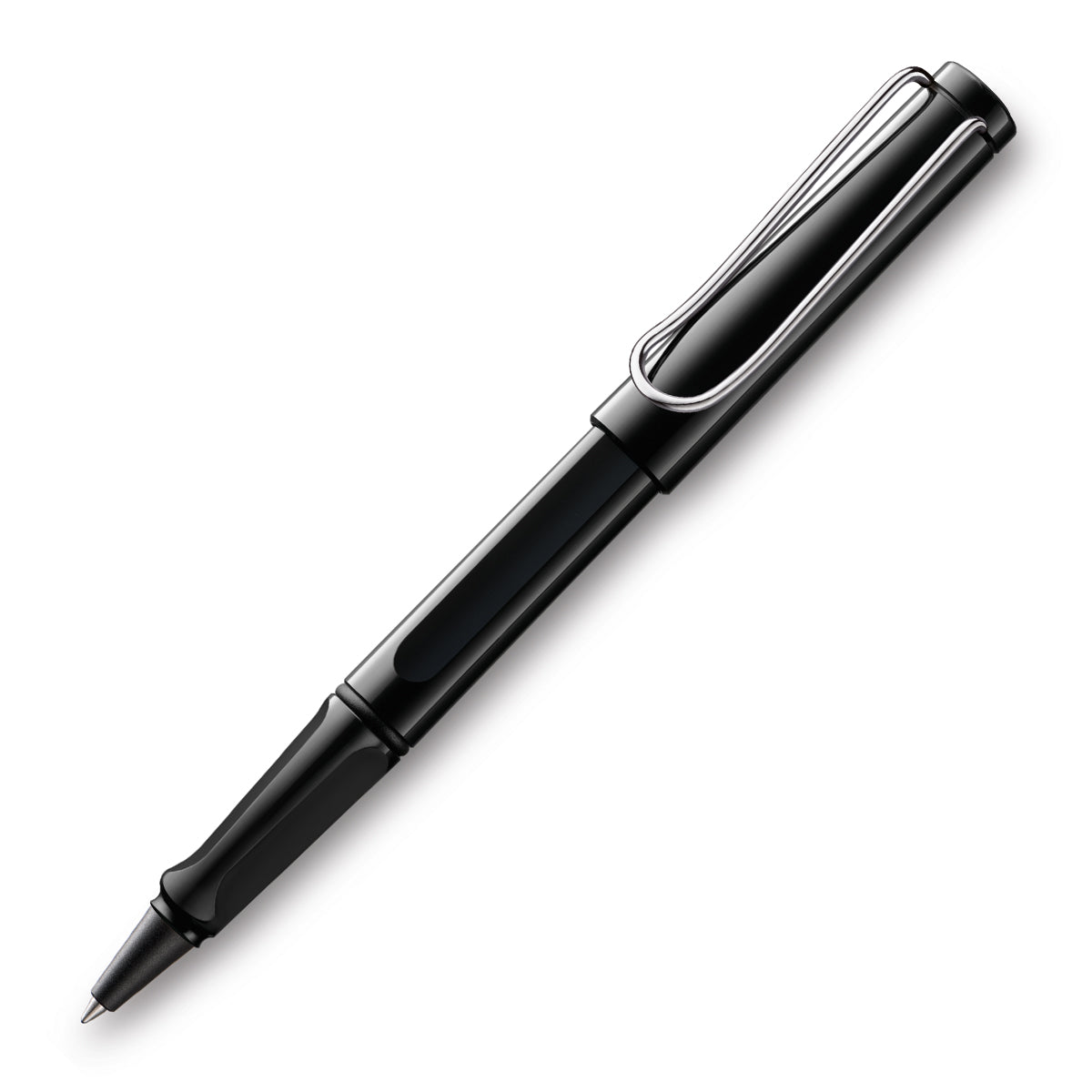 Premium Safari Rollerball Pen - Smooth Writing 0.7mm Tip - Black Ink Refillable - Ideal for Office, School & Travel Journaling