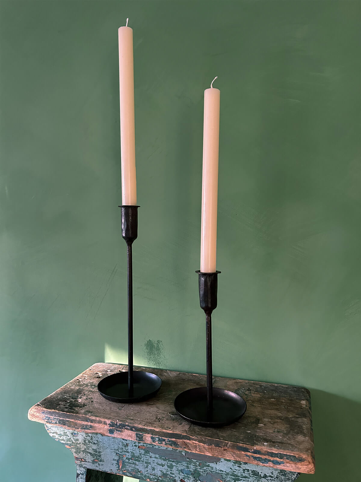 Byron Chamber Candlestick - Elegant Vintage Candle Holder for Home Decor, Dining Table Centerpiece & Romantic Ambiance