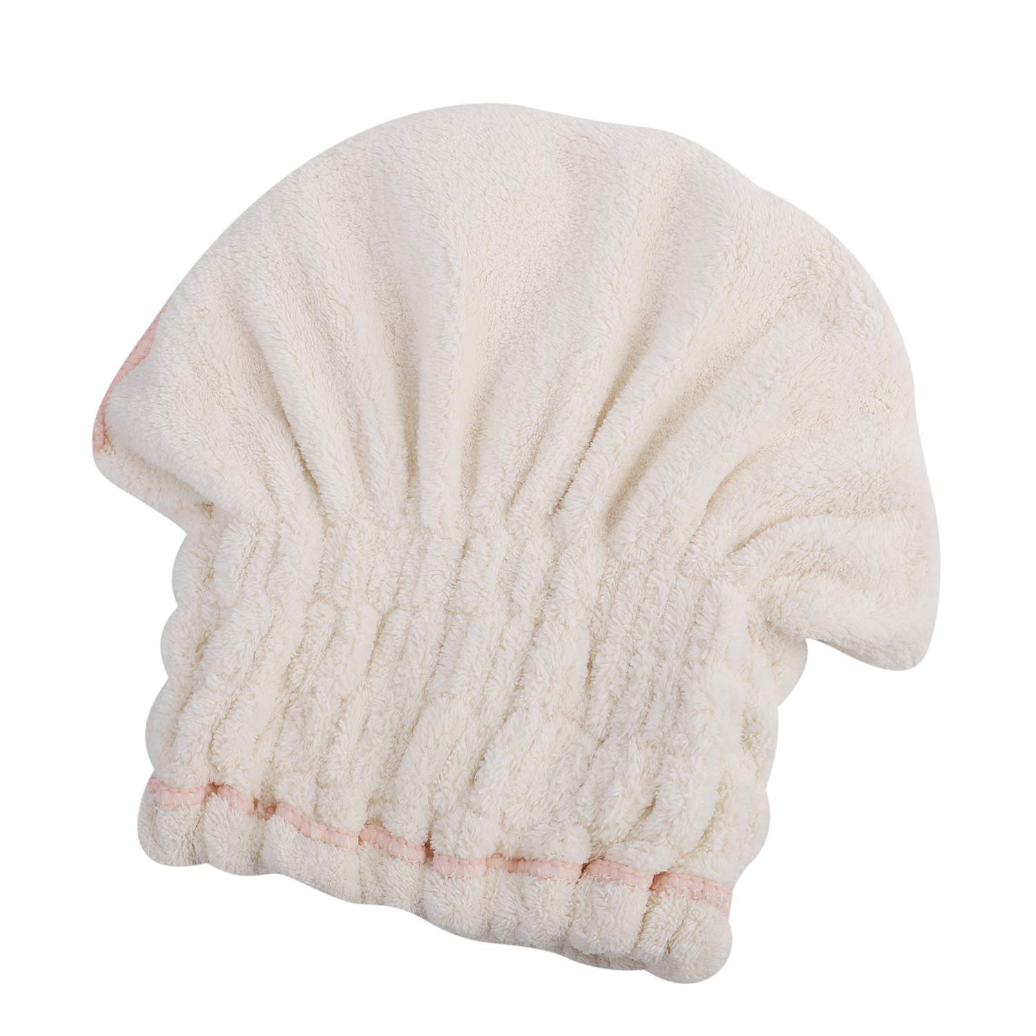 Super Absorbent Microfiber Hair Towel Wrap - Quick Dry Hair Turban for Long & Curly Hair - Soft Bath & Shower Cap for Wet Hair - Perfect for Post-Wash, Gym, Swimming & Spa Days