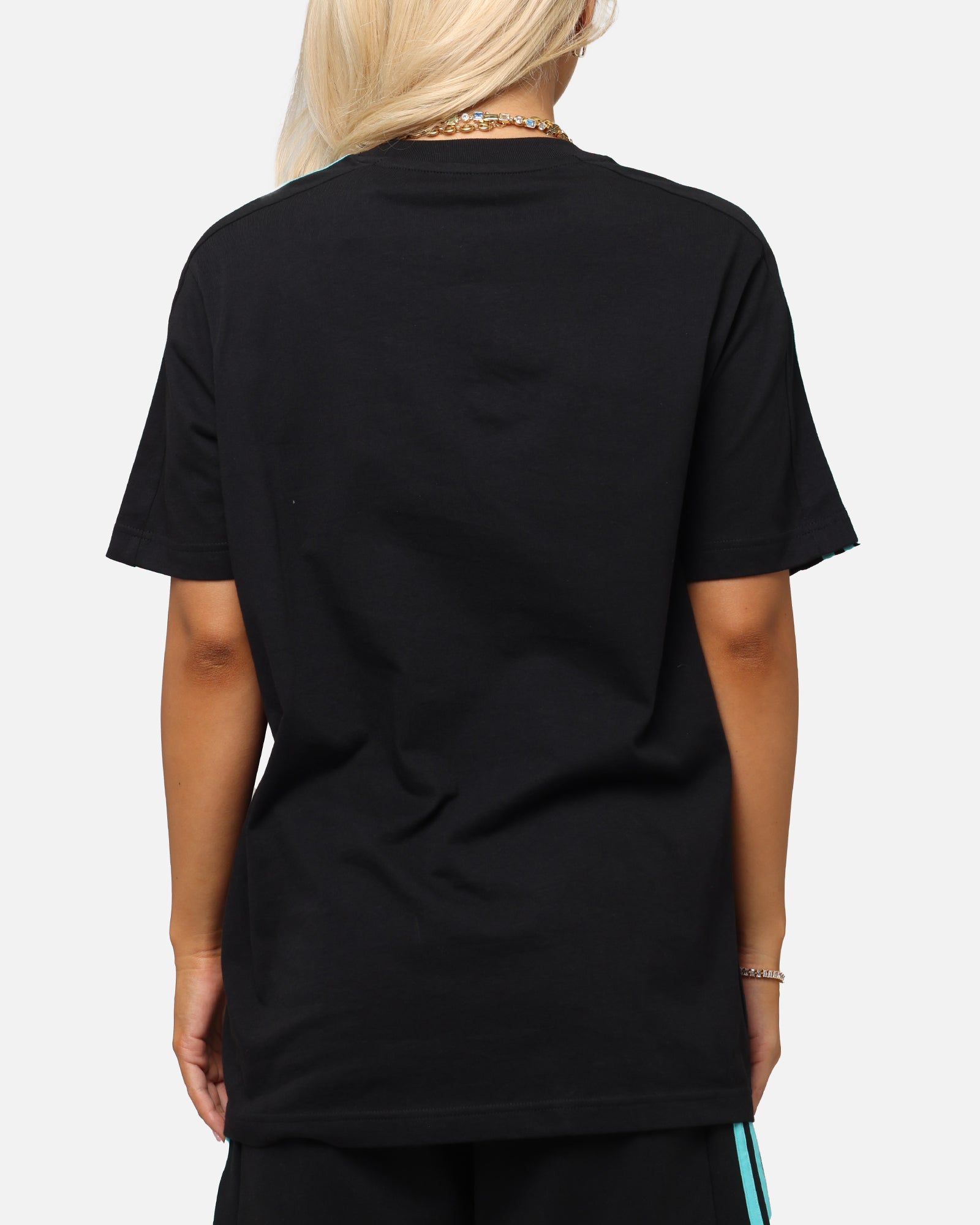 Adidas x Mercedes AMG Petronas Formula One F1 DNA T-Shirt - Black/White - Men's Sports Tee for Racing Fans & Casual Wear