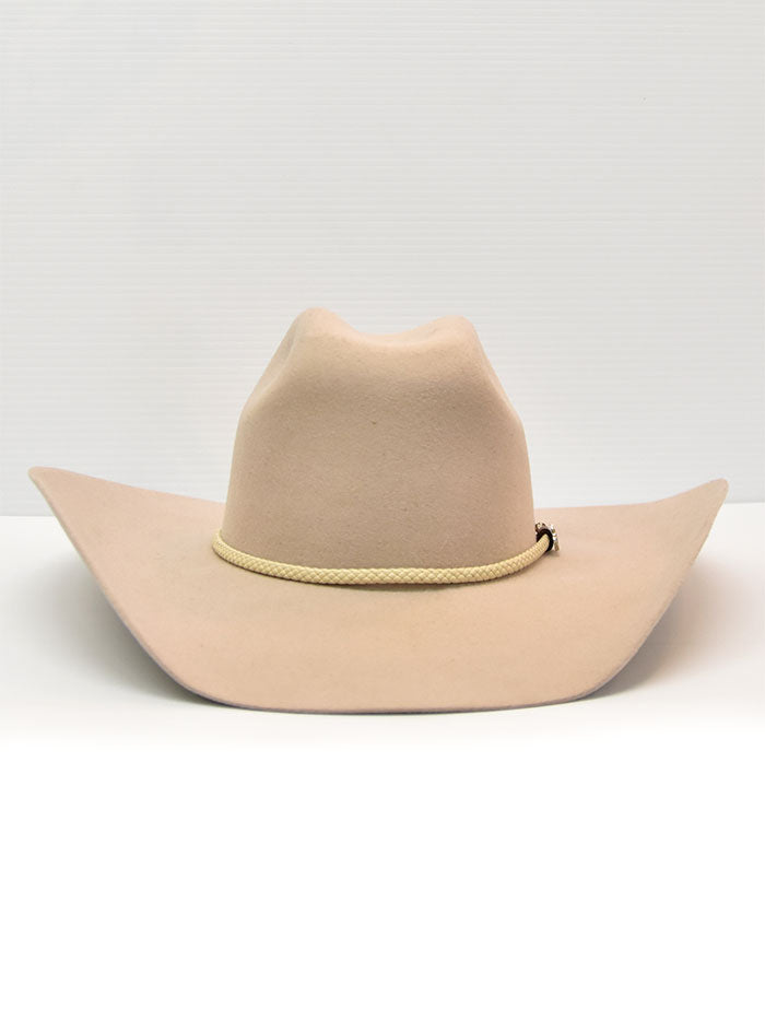 Justin JF0230WACO4410 Premium 2X Felt Waco Belly Cowboy Hat in Tan - Western Style Hat for Rodeo, Country Music Festivals & Outdoor Adventures