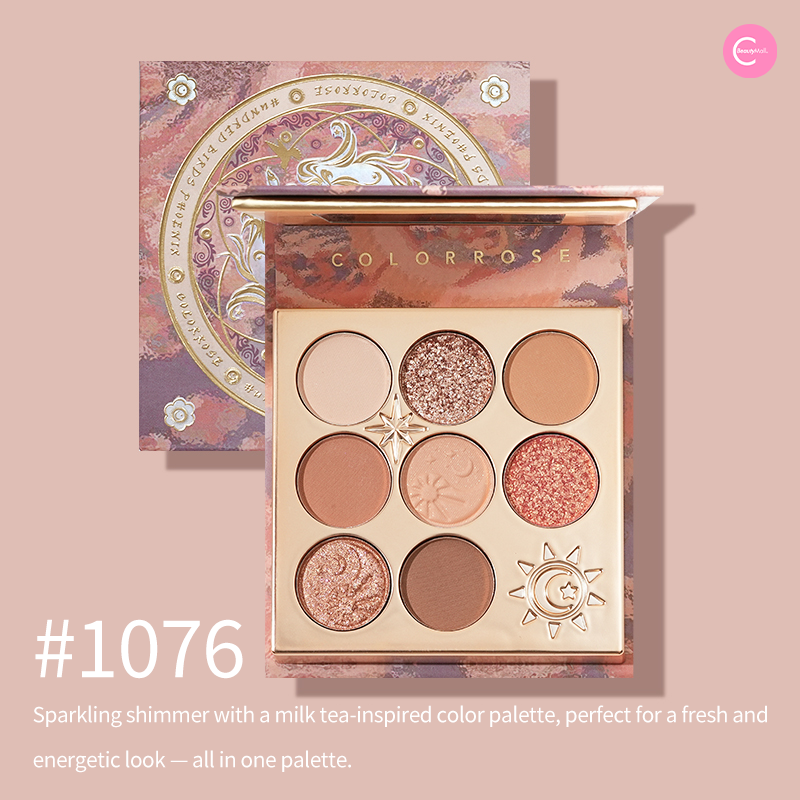 Colorrose Three Lifetimes Series 8-Color Eyeshadow Palette | Highly Pigmented, Long-Lasting Makeup | Perfect for Daytime, Night Out & Special Occasions