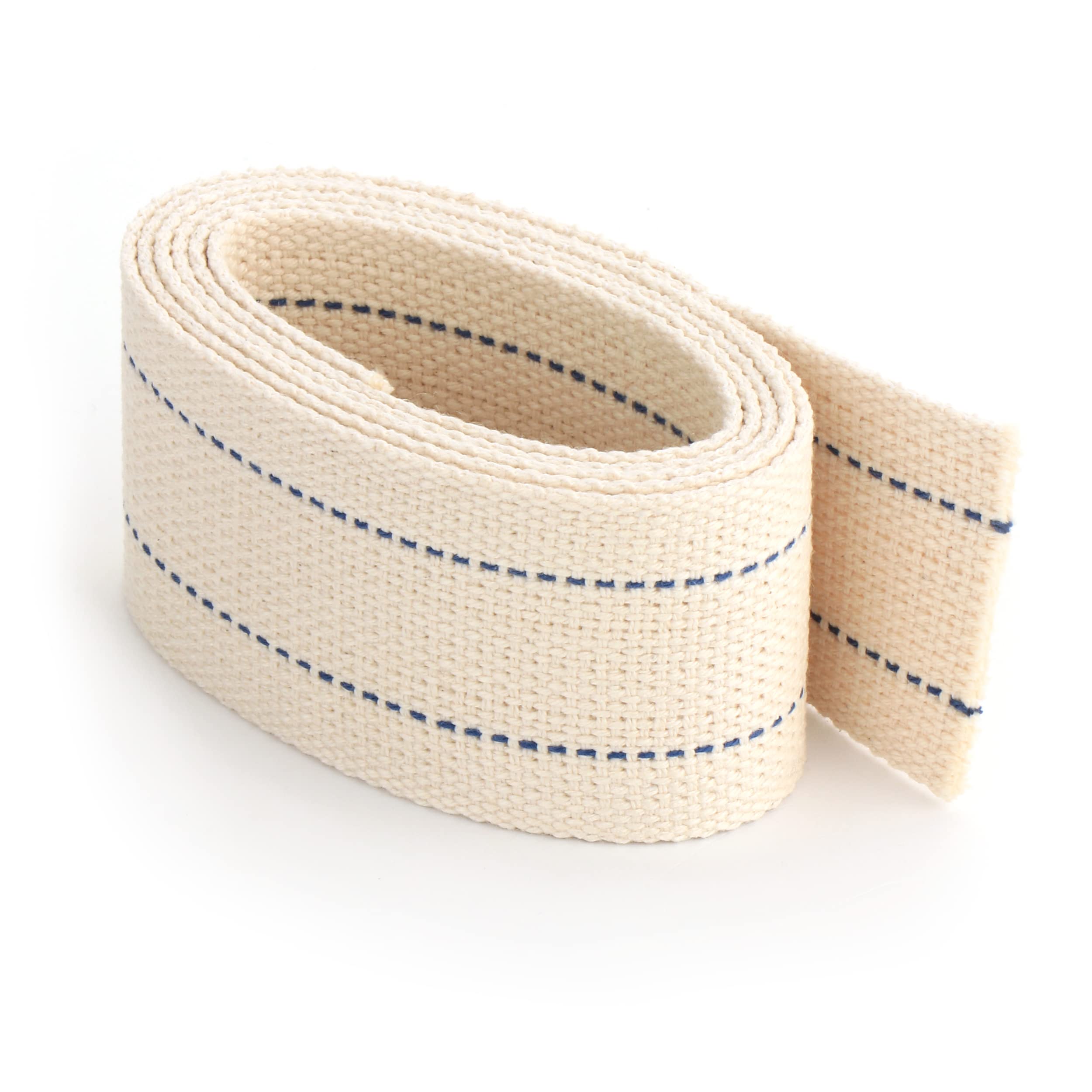 5 Meter 42mm 100% Natural Cotton Flat Braided Lamp Wick for Oil Burners & Lanterns - Ideal for Kerosene Lamps, DIY Candle Making, and Emergency Lighting
