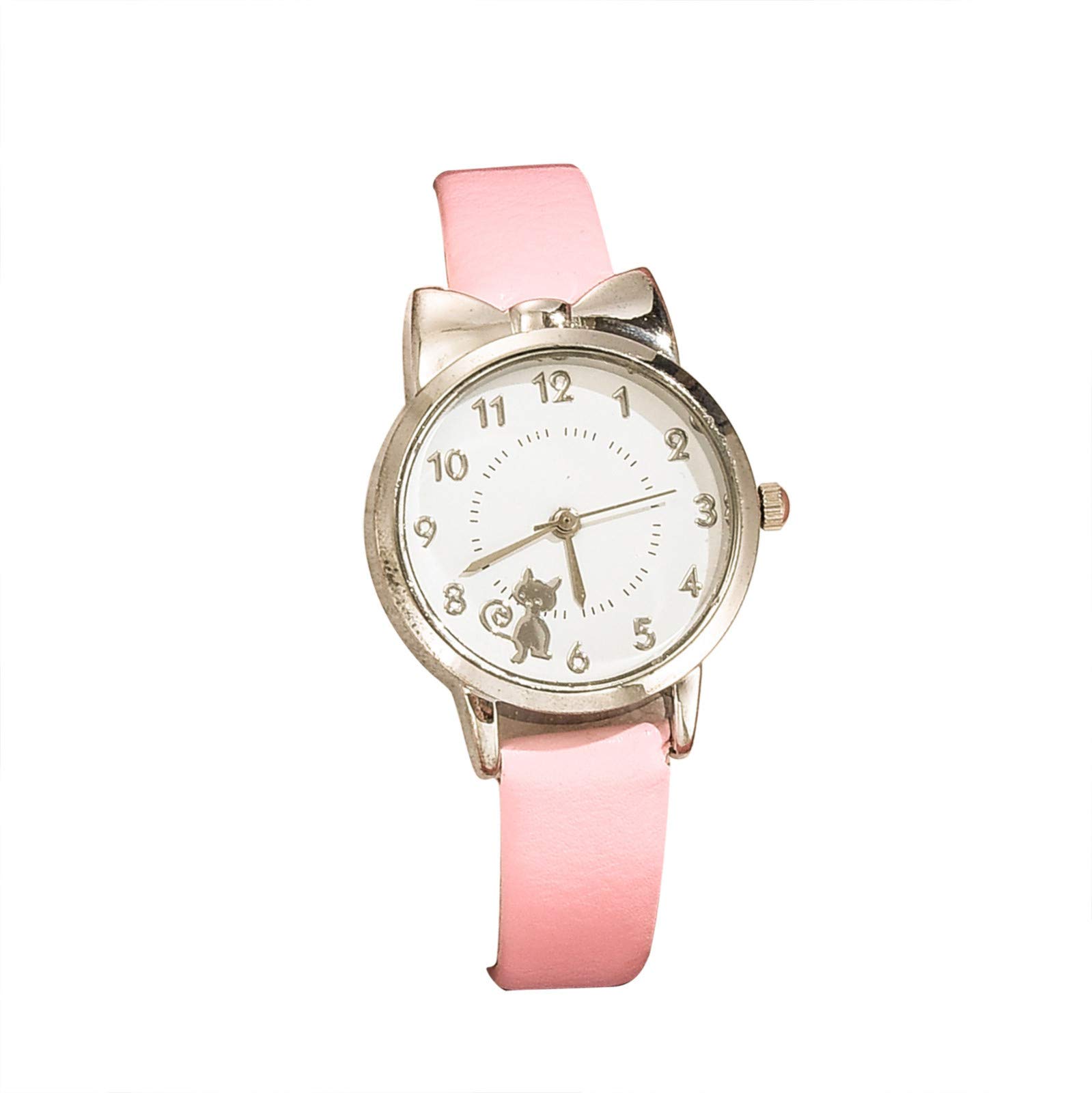 Trendy White Cat Watch for Women - Korean Fashion Quartz Timepiece for Casual Wear