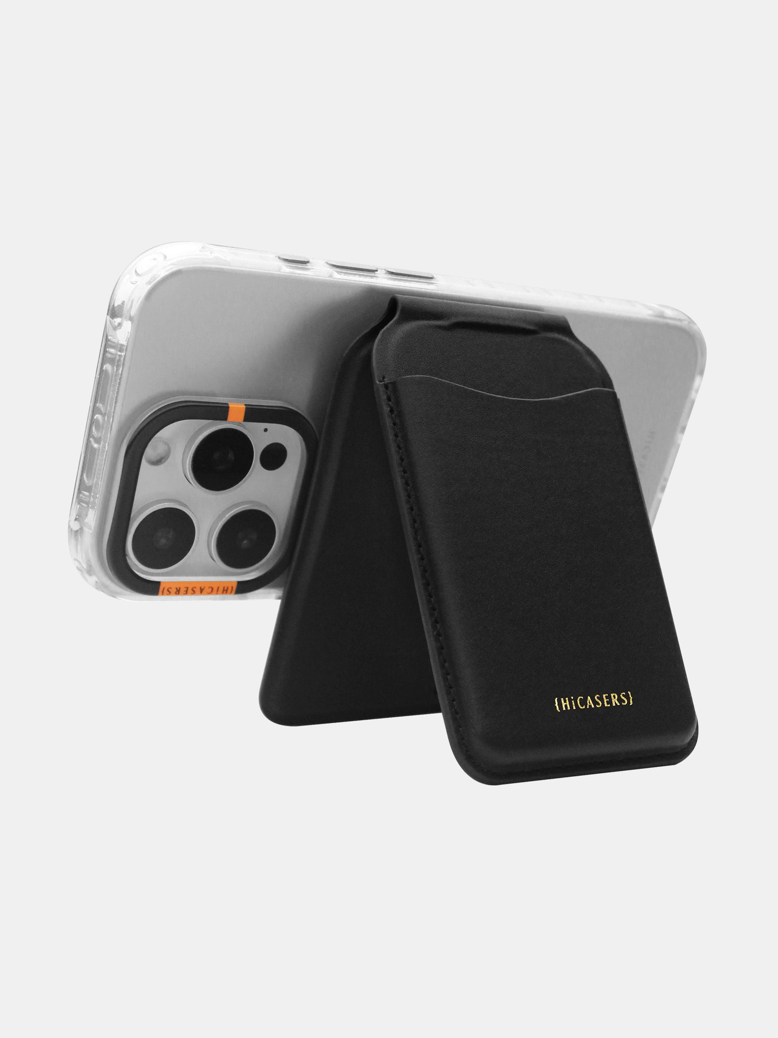 Magnetic Phone Wallet for iPhone - MagSafe Compatible Slim Card Holder & Money Clip - Perfect for Hands-Free Shopping, Travel, and Everyday Use