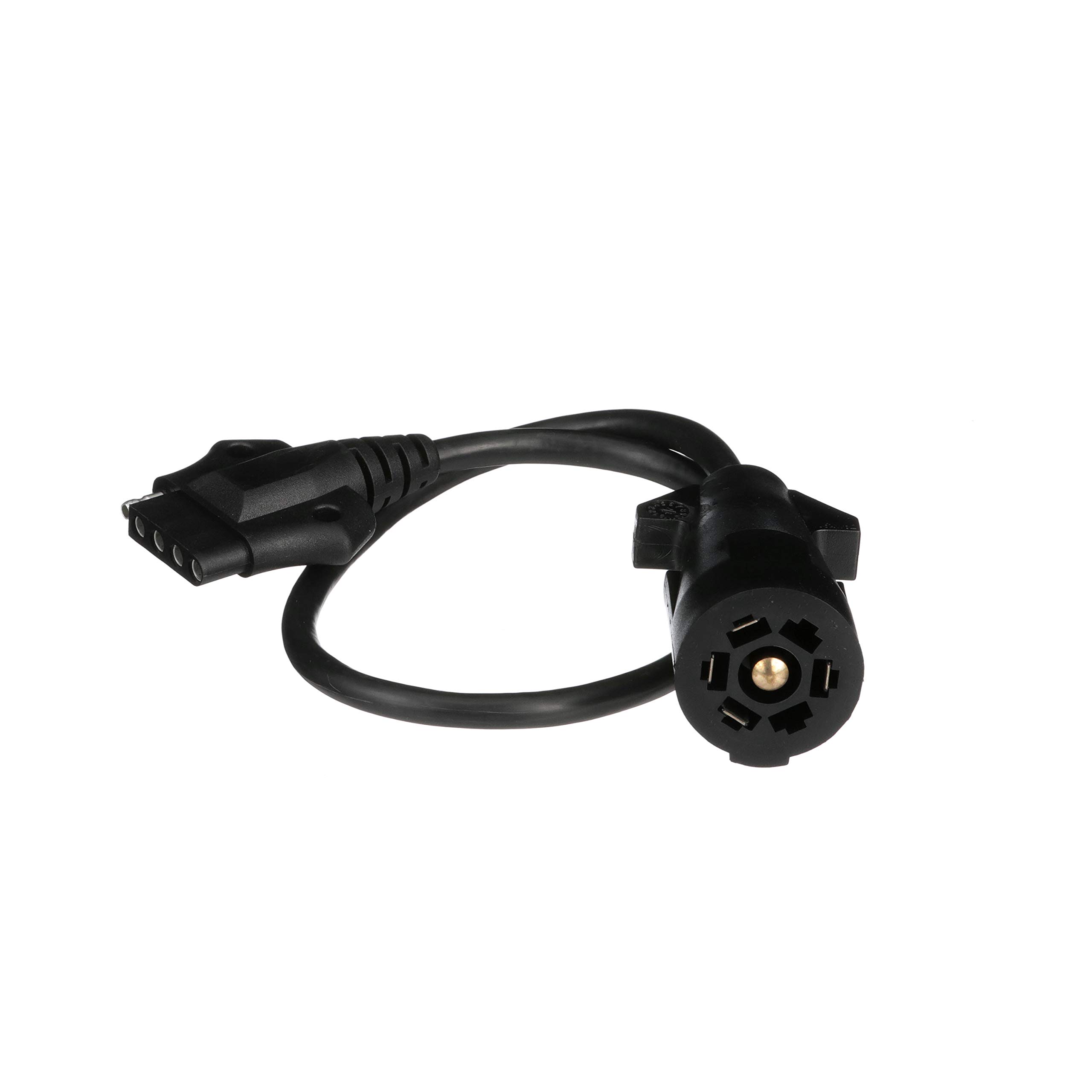 Seachoice 7-Way Trailer Wiring Connector - Heavy Duty Towing Plug for Boat, RV & Utility Trailers - Weatherproof & Corrosion Resistant for Outdoor Use