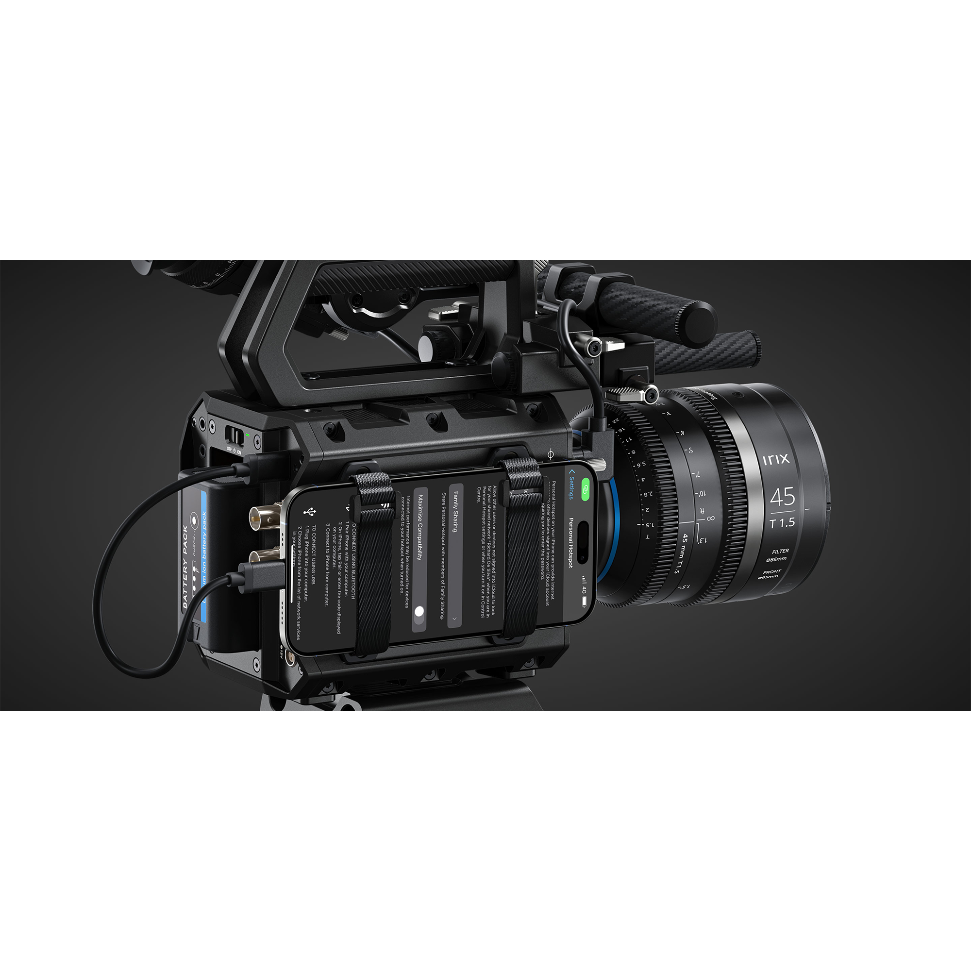Blackmagic Design PYXIS 6K Digital Cinema Camera - PL Mount for Professional Filmmaking | Perfect for Indie Films, Documentaries & Commercial Production