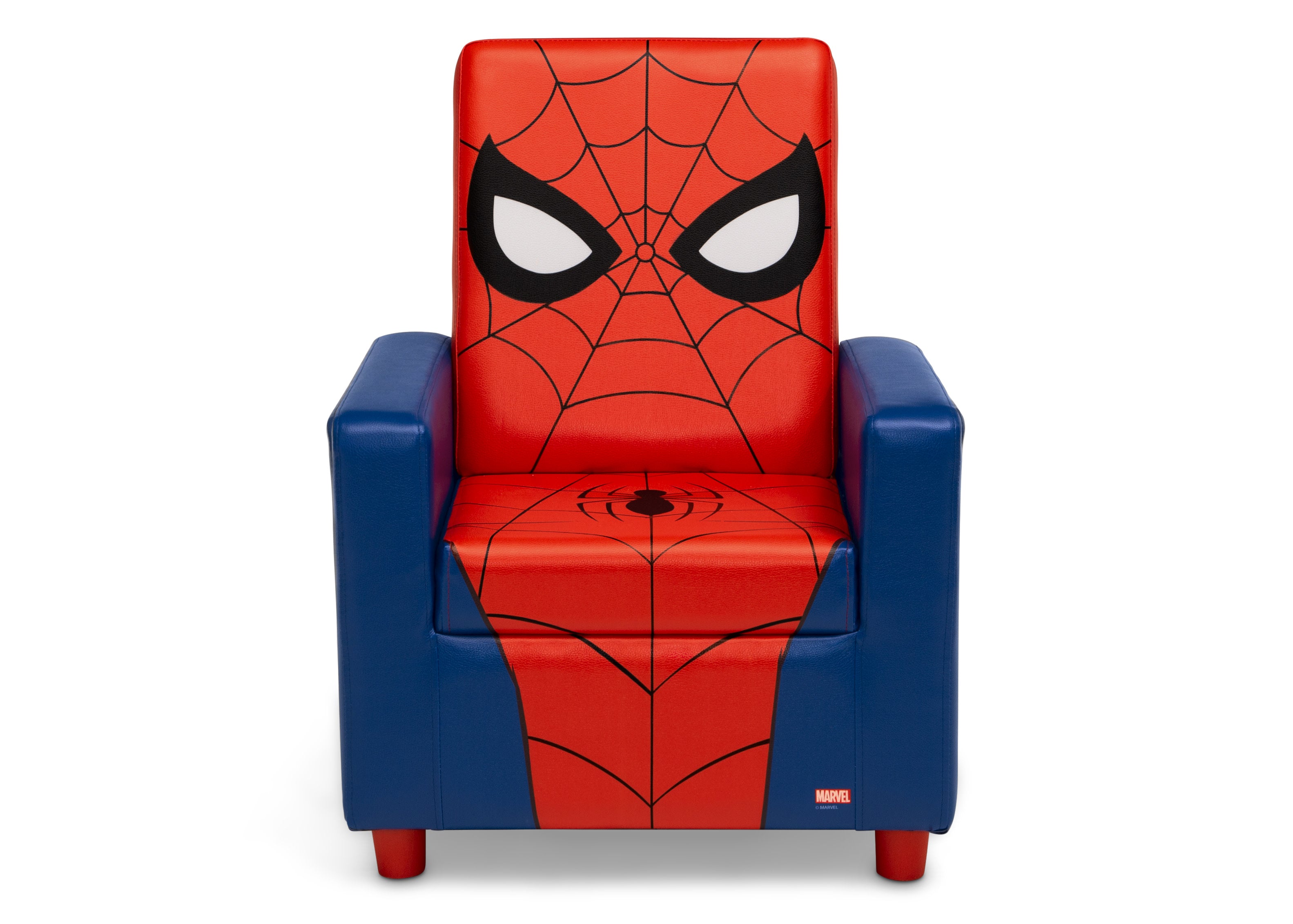 Spider-Man High Back Upholstered Gaming Chair for Adults - Ergonomic Office Desk Chair with Lumbar Support - Perfect for Gaming, Working & Home Theater Seating