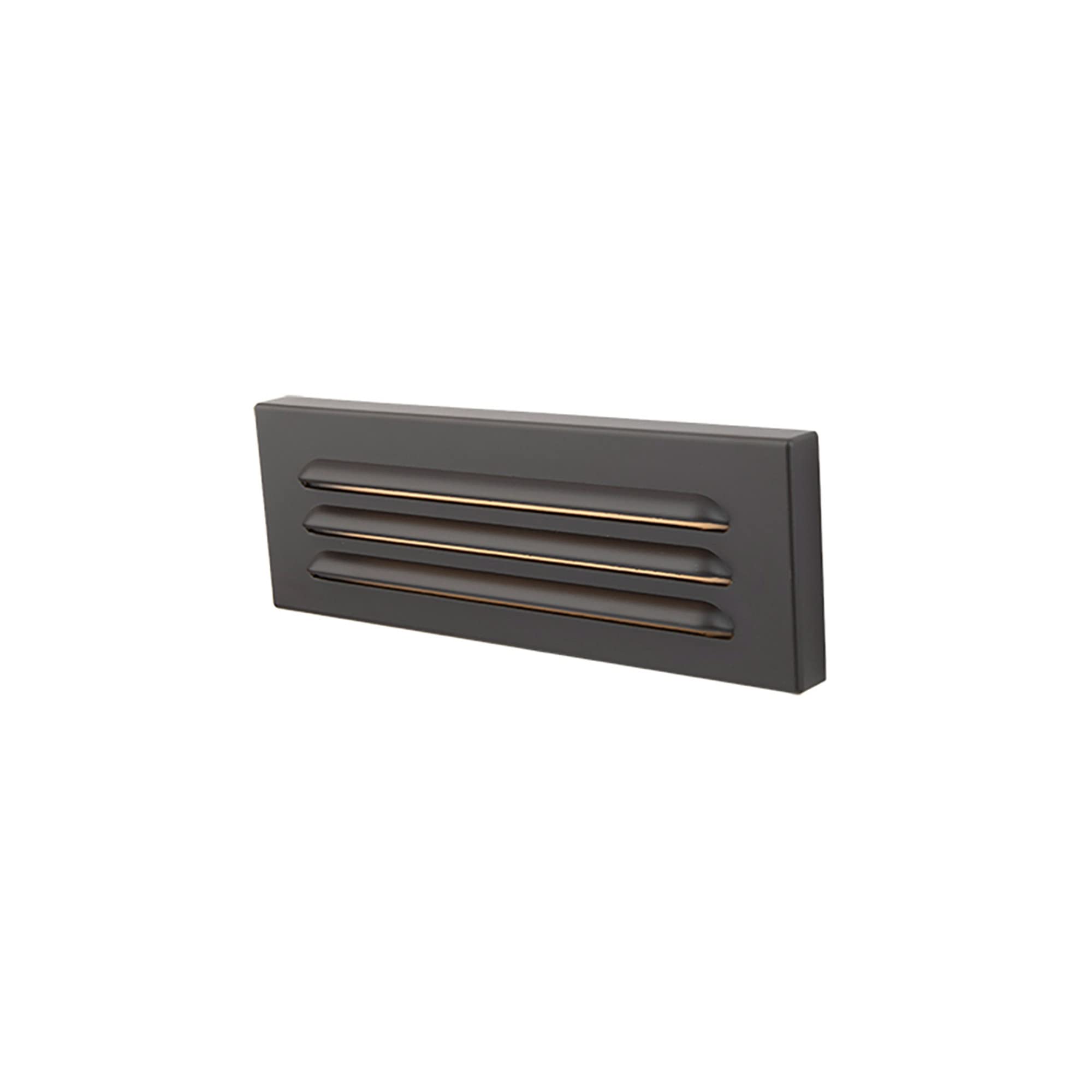 WAC Landscape Lighting - 9 Inch 12V LED Horizontal Louvered Step & Wall Light - 2700K Warm Bronze Finish - Indoor/Outdoor Use for Pathways, Stairs & Garden Accent Lighting