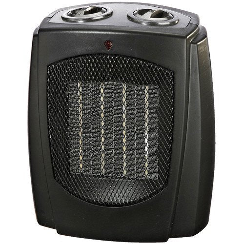 PRO FUSION Ceramic Portable Heater FH 107A - Fast Heating Space Heater for Home, Office & Bedroom - Energy Efficient Personal Heater with Adjustable Thermostat & Safety Features