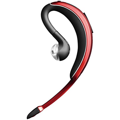 Jabra Wave Bluetooth Headset - Wireless Headphones with Noise Cancellation, Hands-Free Calling (Red) - Perfect for Office, Driving, and Remote Work