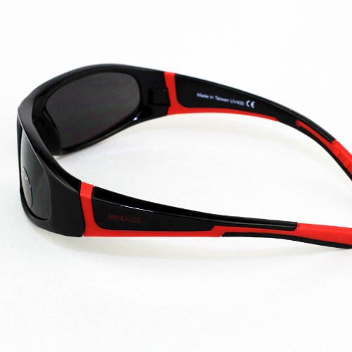 Real Shades Bolt Polarized Sunglasses for Kids & Teens - UV Protection, Durable & Stylish for Outdoor Sports, Beach & Everyday Wear