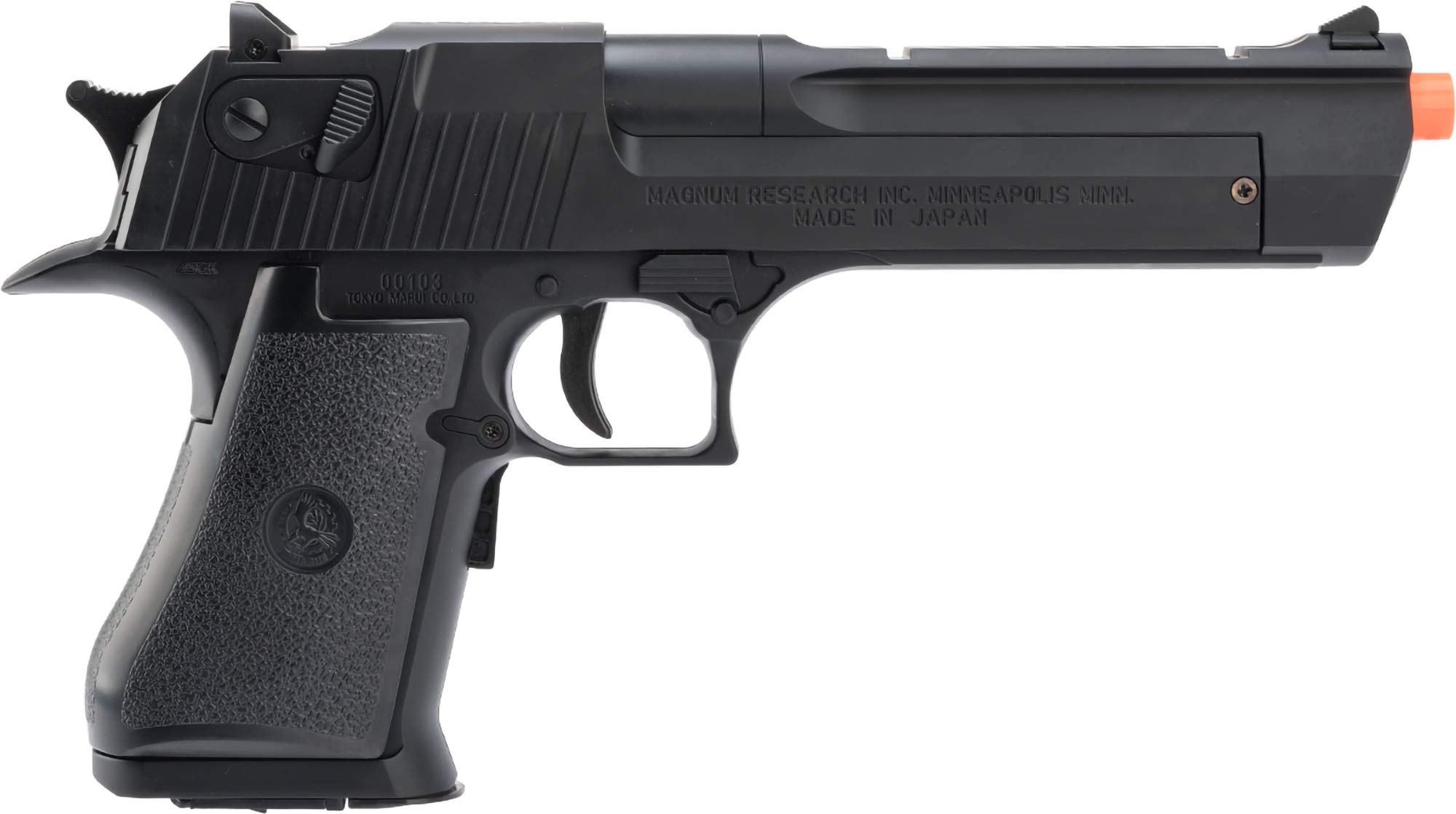 Tokyo Marui Licensed Airsoft DE 50AE EBB AEP Pistol - Black | Electric Blowback Airsoft Gun for Training & Competition | Realistic Replica for Collectors & Tactical Enthusiasts