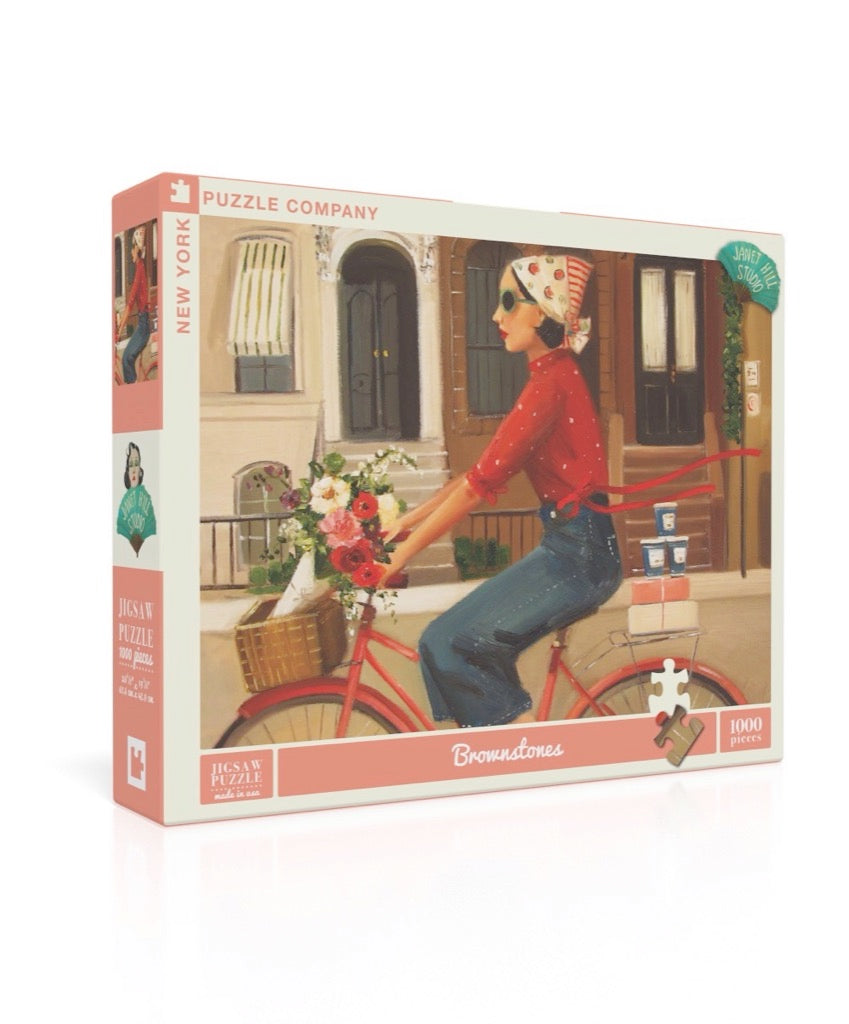 Premium 1000-Piece Brownstones Jigsaw Puzzle for Adults - Challenging & Relaxing Brain Teaser - Perfect for Family Game Night, Stress Relief & Home Decor