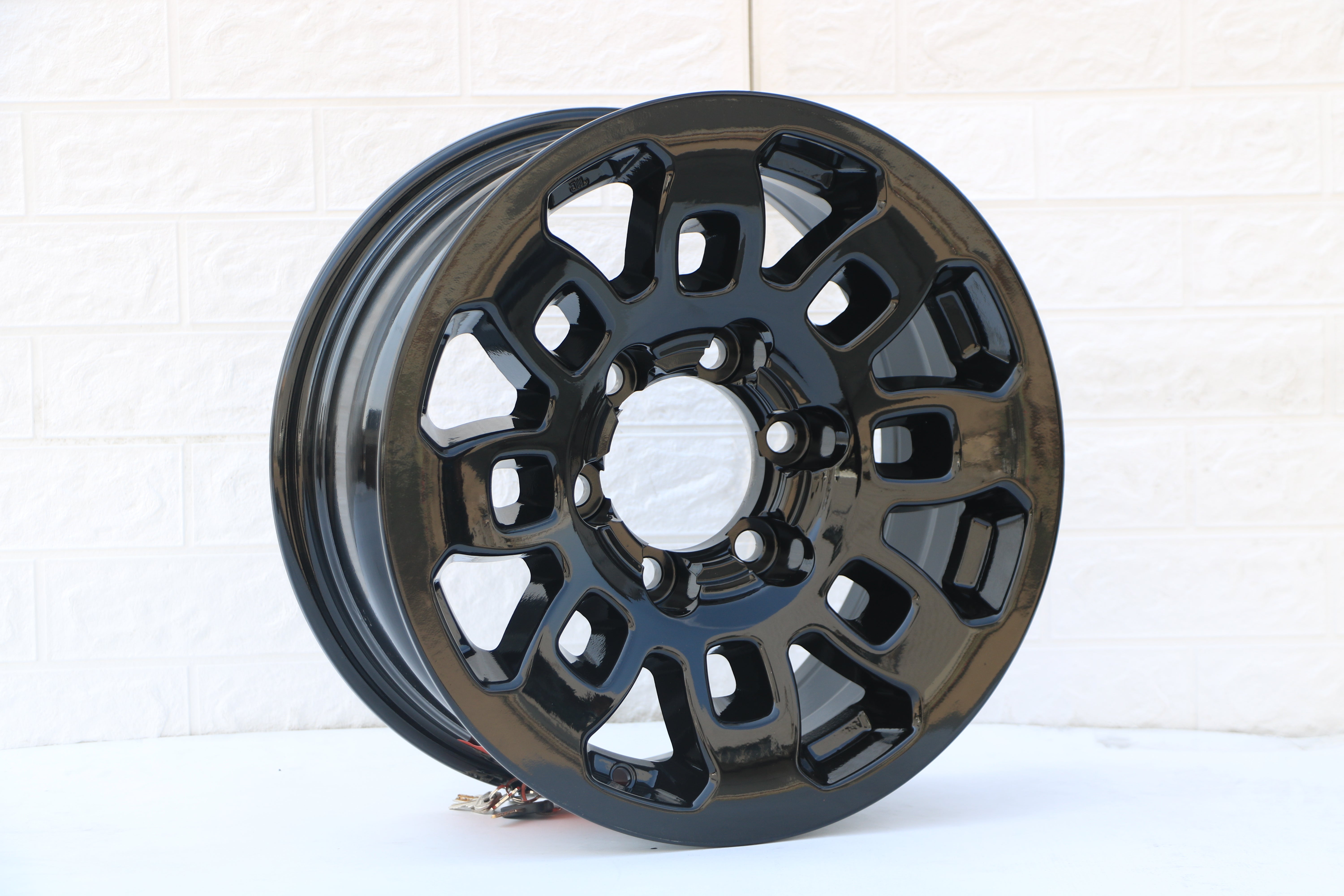 16-Inch Black Pro Style Wheels for Toyota Tacoma, 4Runner & FJ Cruiser - Durable Alloy Rims for Off-Road & Street Driving