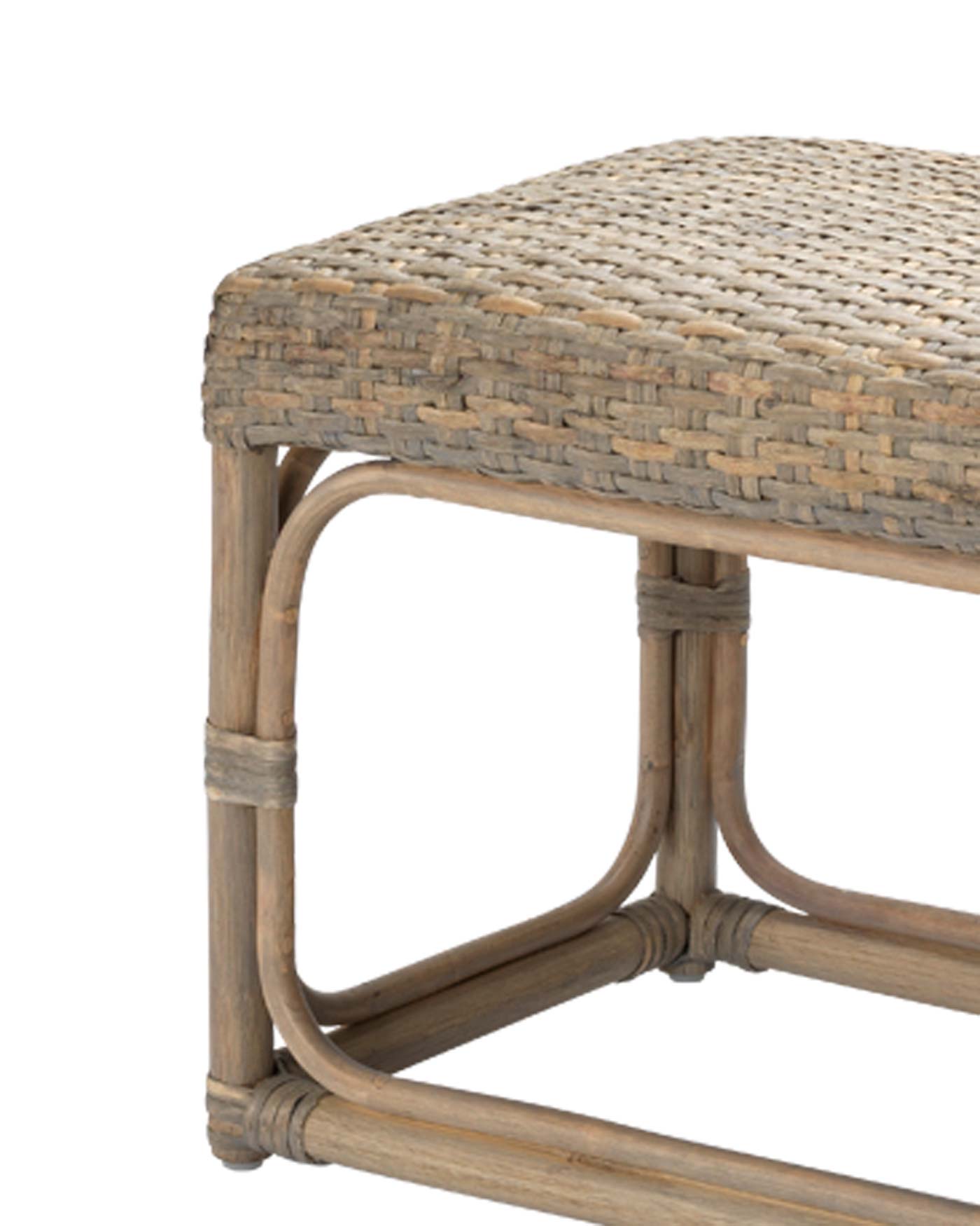 Avery Bench Grey - Modern Wooden Bench for Living Room, Bedroom, or Entryway - Sturdy and Stylish Home Furniture for Indoor Use