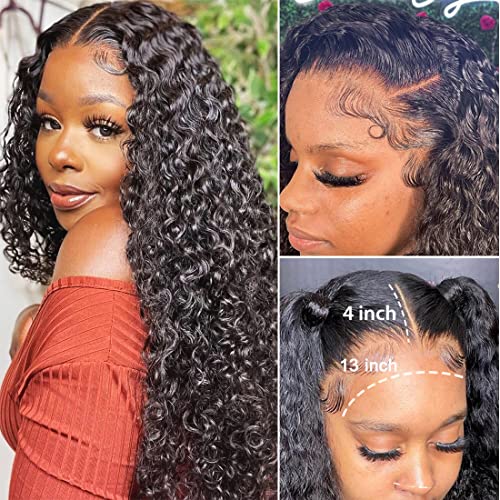 Water Wave Lace Frontal Wigs