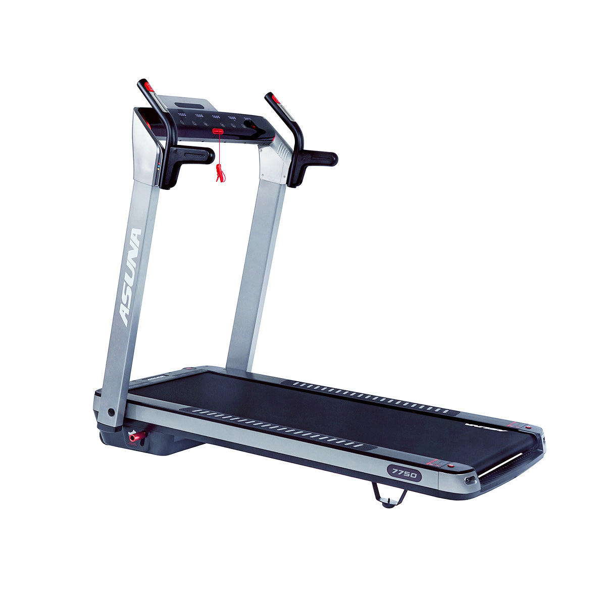 SpaceFlex Foldable Running Treadmill with Auto Incline - Wide Deck Home Gym Equipment for Cardio Workouts & Indoor Fitness Training