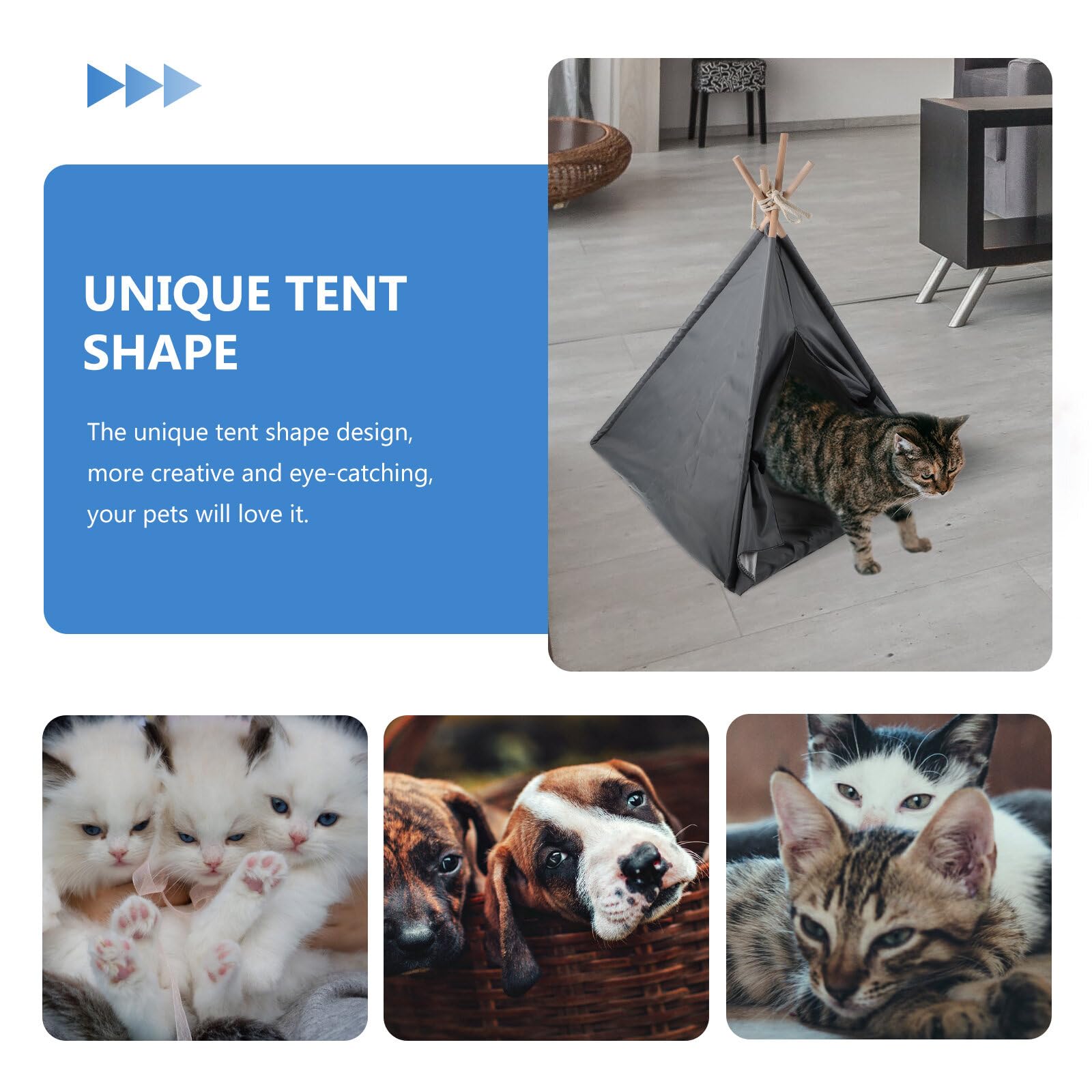 Washable Dog Tent - Cozy Pet Nest for Puppies & Home Decor