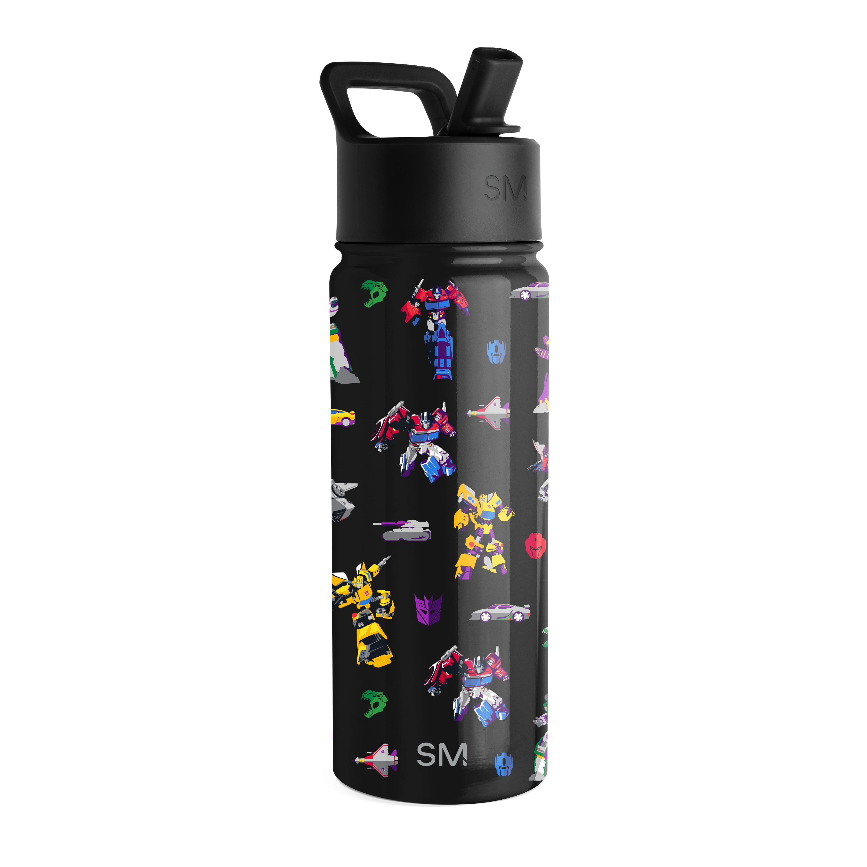Summit Kids Water Bottle with Straw Lid - BPA Free, Leak Proof, Insulated Stainless Steel Bottle for School, Sports & Outdoor Activities