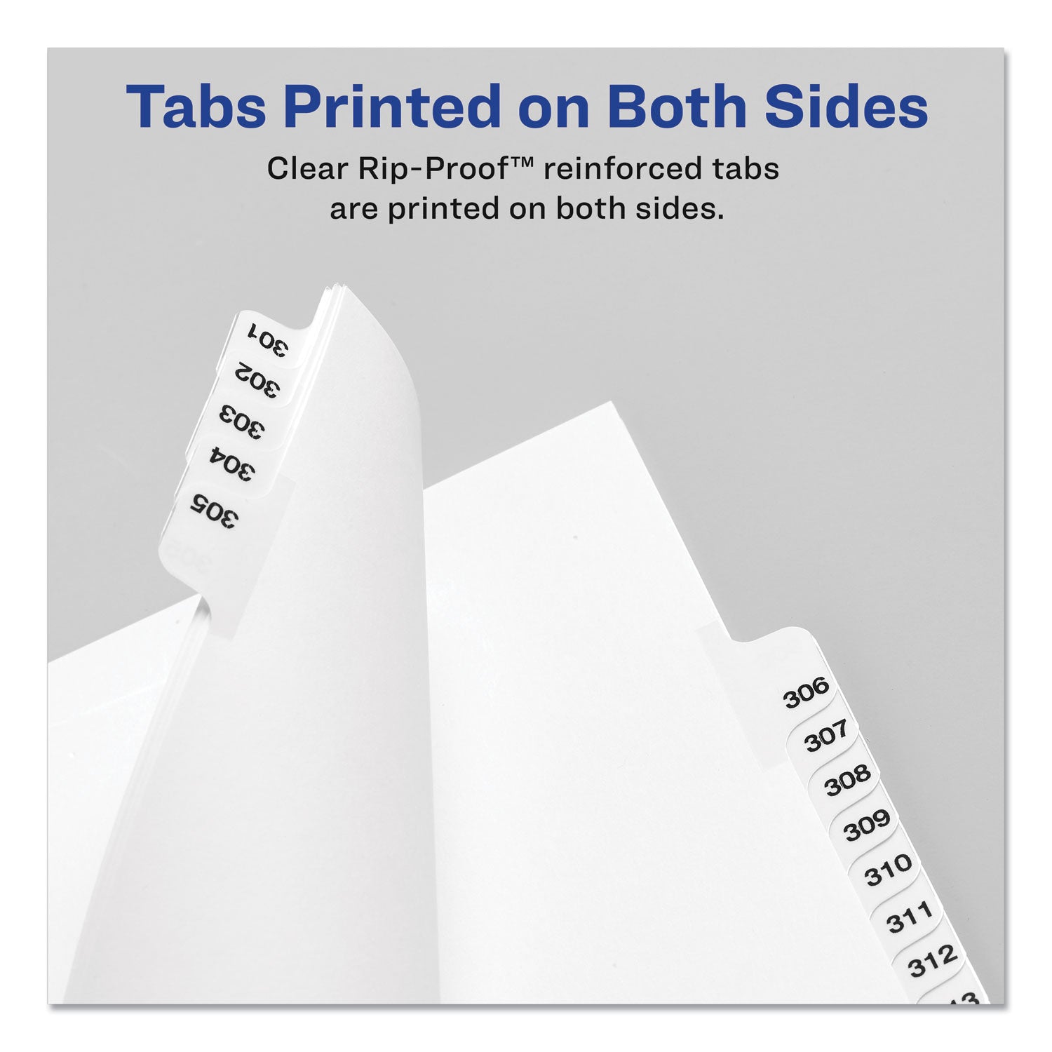 Avery Style Preprinted Legal Bottom Tab Dividers - 26 Tabs, Exhibit J, 11 x 8.5 Inches, White, 25/Pack - Perfect for Court Documents, Legal Files, and Office Organization