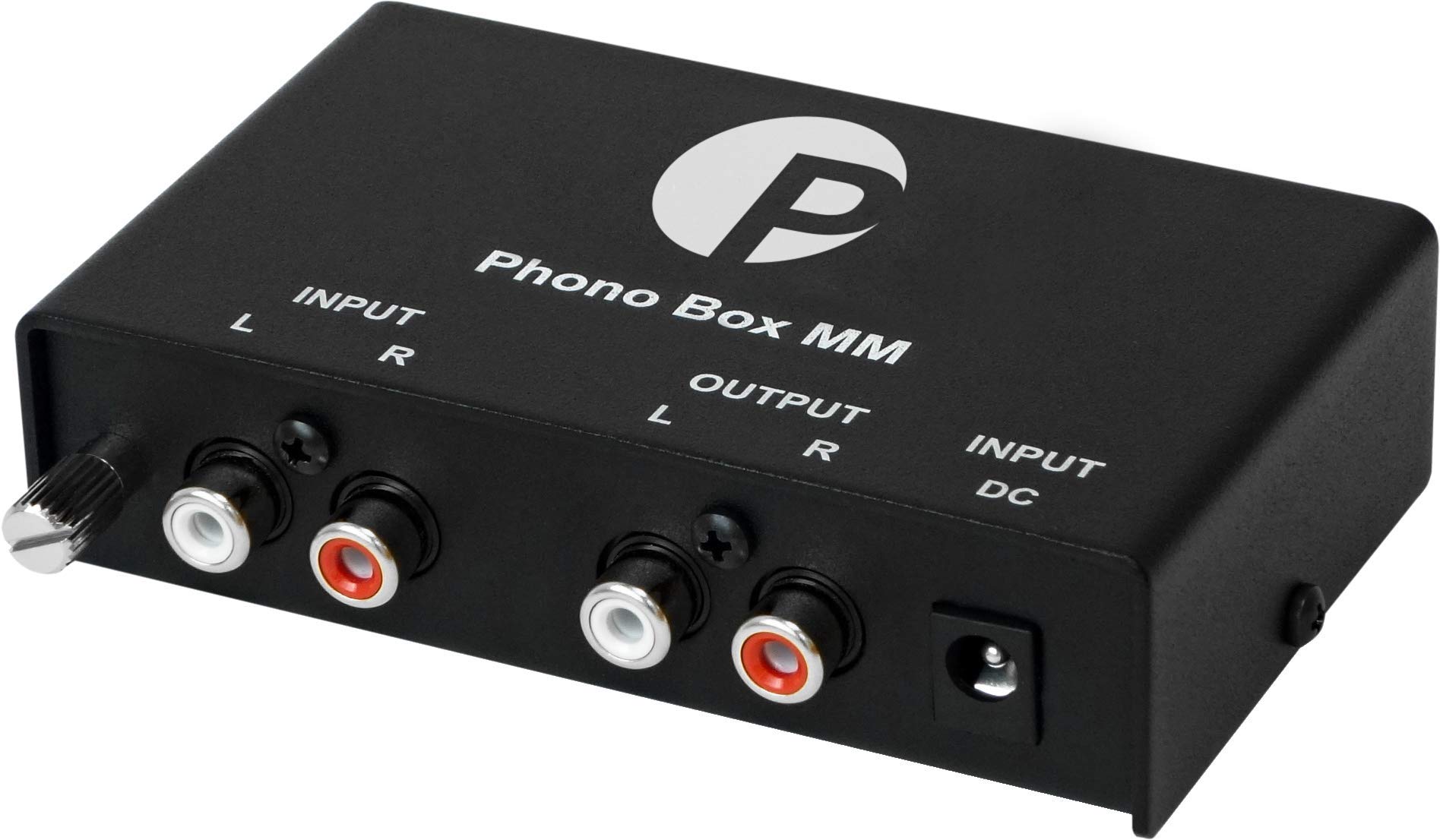 Pro-Ject Phono Box MM DC Phonograph Preamplifier - High Fidelity Vinyl Preamp for Turntables, Black | Perfect for Home Audio Systems & Record Collections
