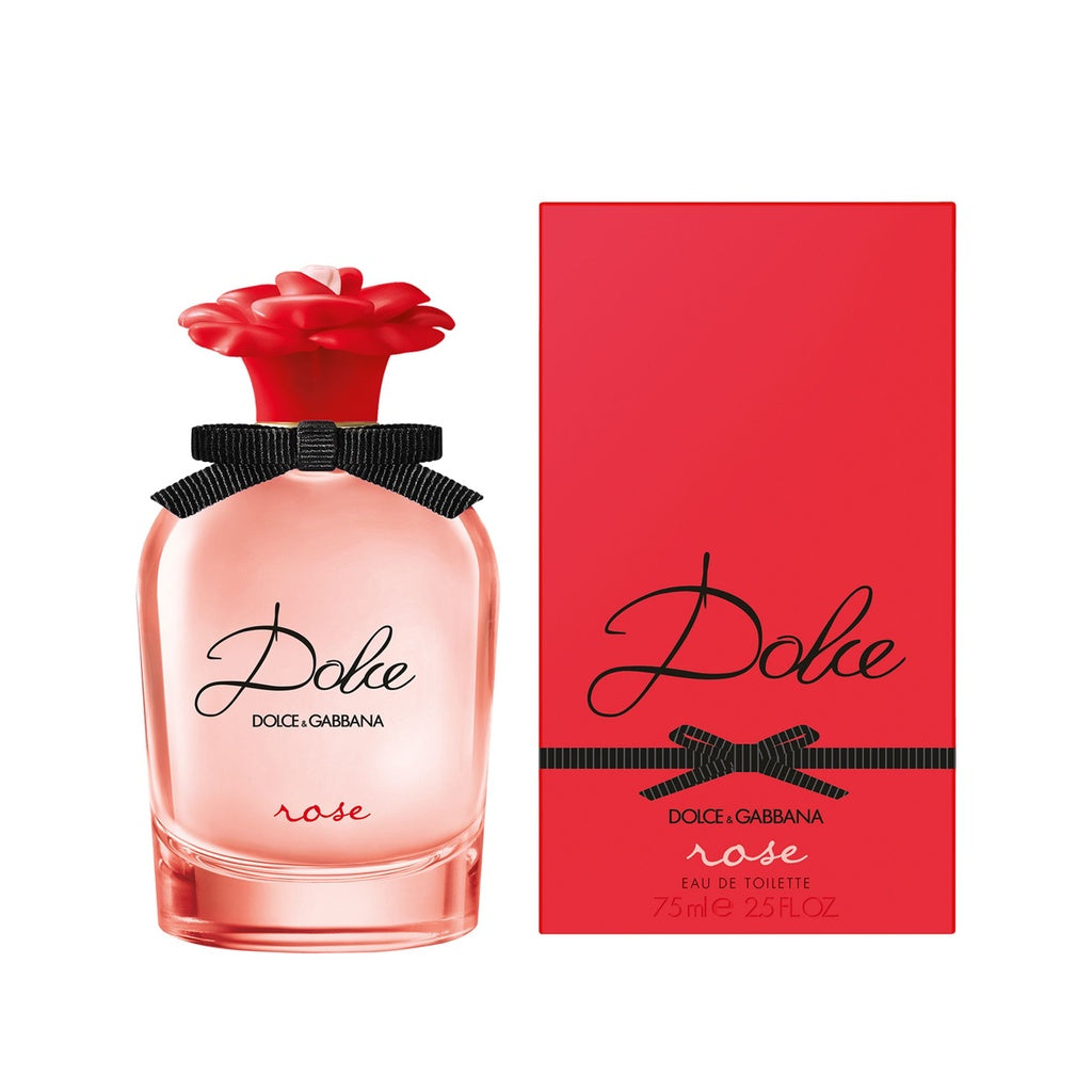 Dolce & Gabbana Rose The One Eau de Toilette 75ml for Women - Floral Perfume Spray for Date Night & Special Occasions