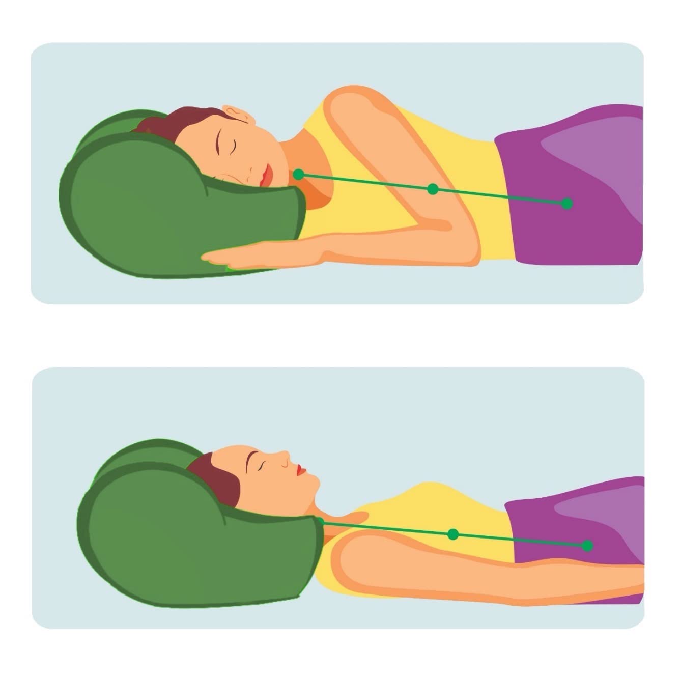 **Ergonomic Butt-Shaped Pillow for Back & Hip Support – Soft Natural Cotton Yoga Pant Cover – Stress & Anxiety Relief for Side, Back & Stomach Sleepers – Perfect for Yoga, Meditation & Relaxation**