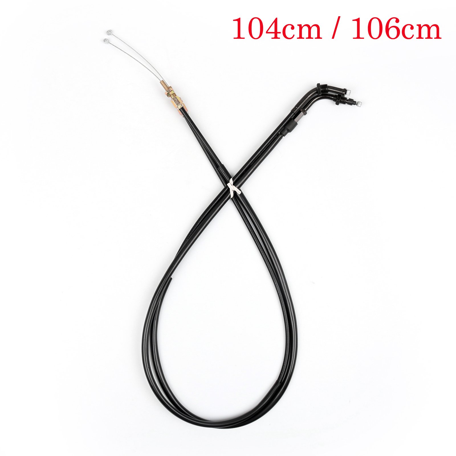 Areyourshop Throttle Cable Replacement for Honda NV400 NC40 Shadow 1998-2003 - Black - Perfect for Motorcycle Repair & Maintenance