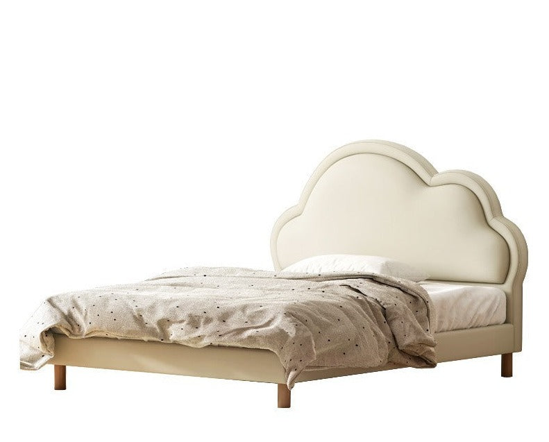 Organic Leather Kids Bed – Premium Handmade Toddler Bed for Safe & Comfortable Sleep – Perfect for Nursery, Bedroom & Daycare