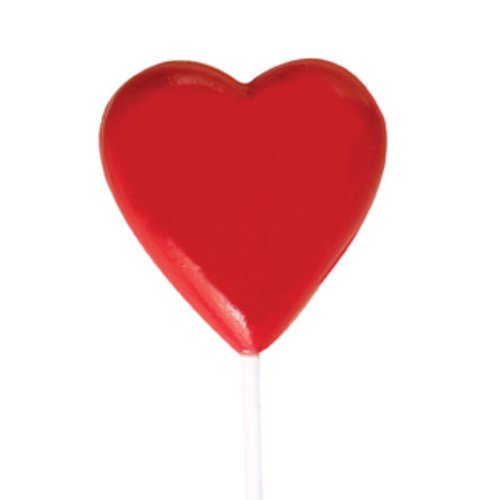 Make N' Mold Smooth Heart Pops Chocolate Candy Mold - Clear Silicone Baking Mold for Valentine's Day, Weddings & DIY Candy Making
