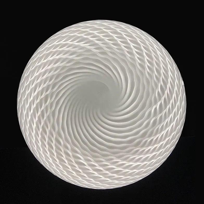 Modern White Spherical Glass Ceiling Light Fixture - Elegant Chandelier for Bedroom, Living Room & Dining Room - Perfect for Home Decor & Ambient Lighting
