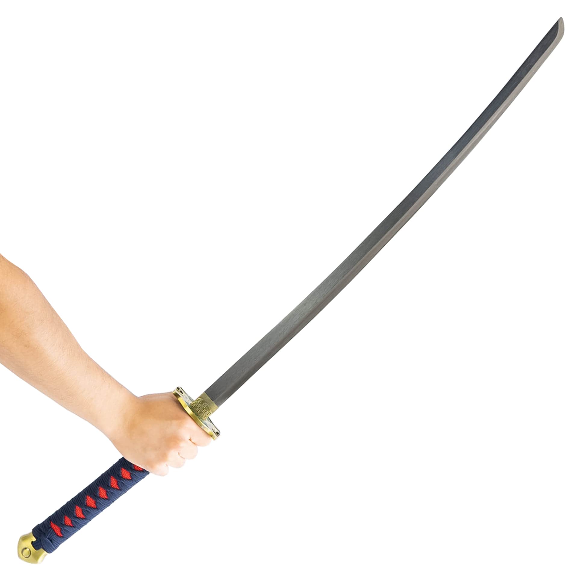Erza's Clear Heart Katana - Red, Black, Silver, Gold Full Size Anime Sword - Cosplay, Collection, Home Decor, Gift for Anime Fans