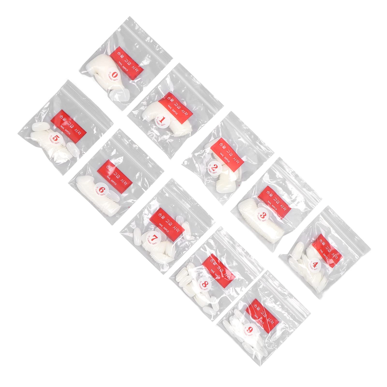 500pcs Professional Odorless False Nail Tips - DIY Press On Nails for Home Salon & Manicure | Perfect for Parties, Weddings, and Everyday Wear