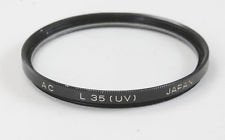 Minolta L35 UV Filter 49mm - High-Quality Lens Protection for Clear Photography - Perfect for Outdoor, Travel & Studio Shots