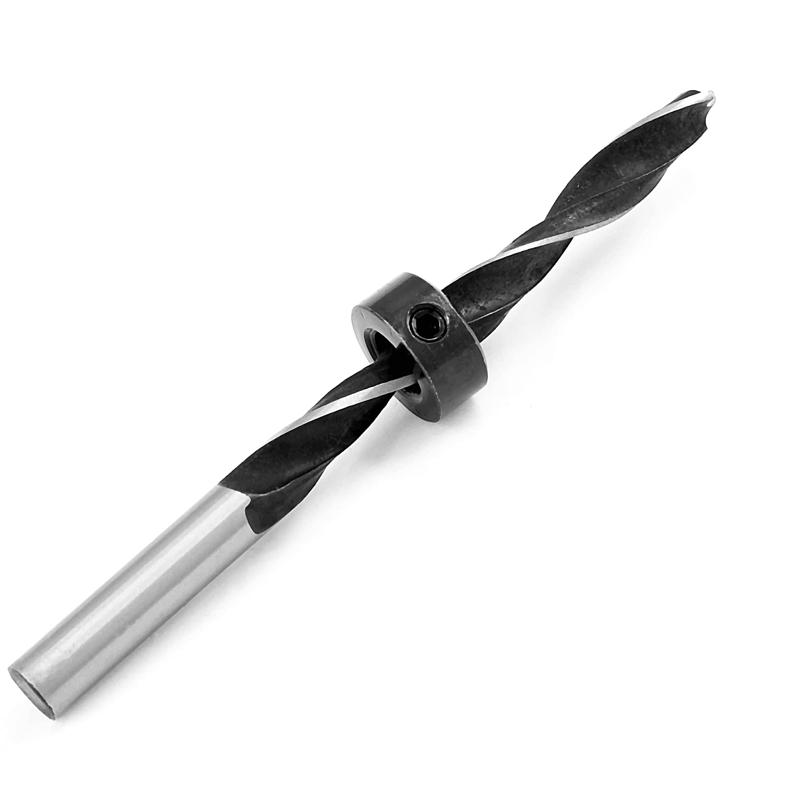 2 Sets Drill Stop Bit Collar Set - Includes 1/8