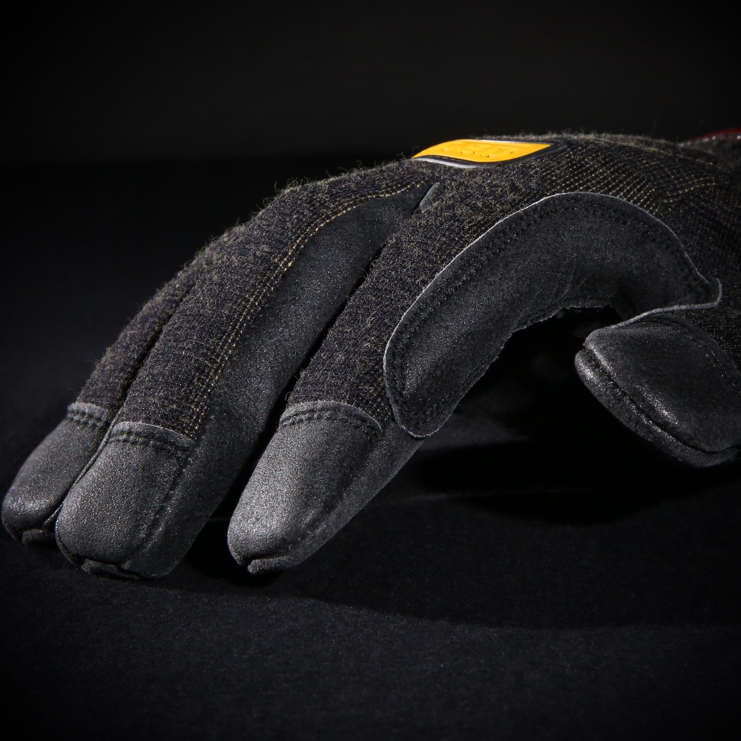 Heat Resistant Work Gloves - Ironclad HEATWORX Reinforced Cut & Heat Resistant Gloves, 450°F Protection (1 Pair, Black) - Ideal for Welding, Grinding & Industrial Use