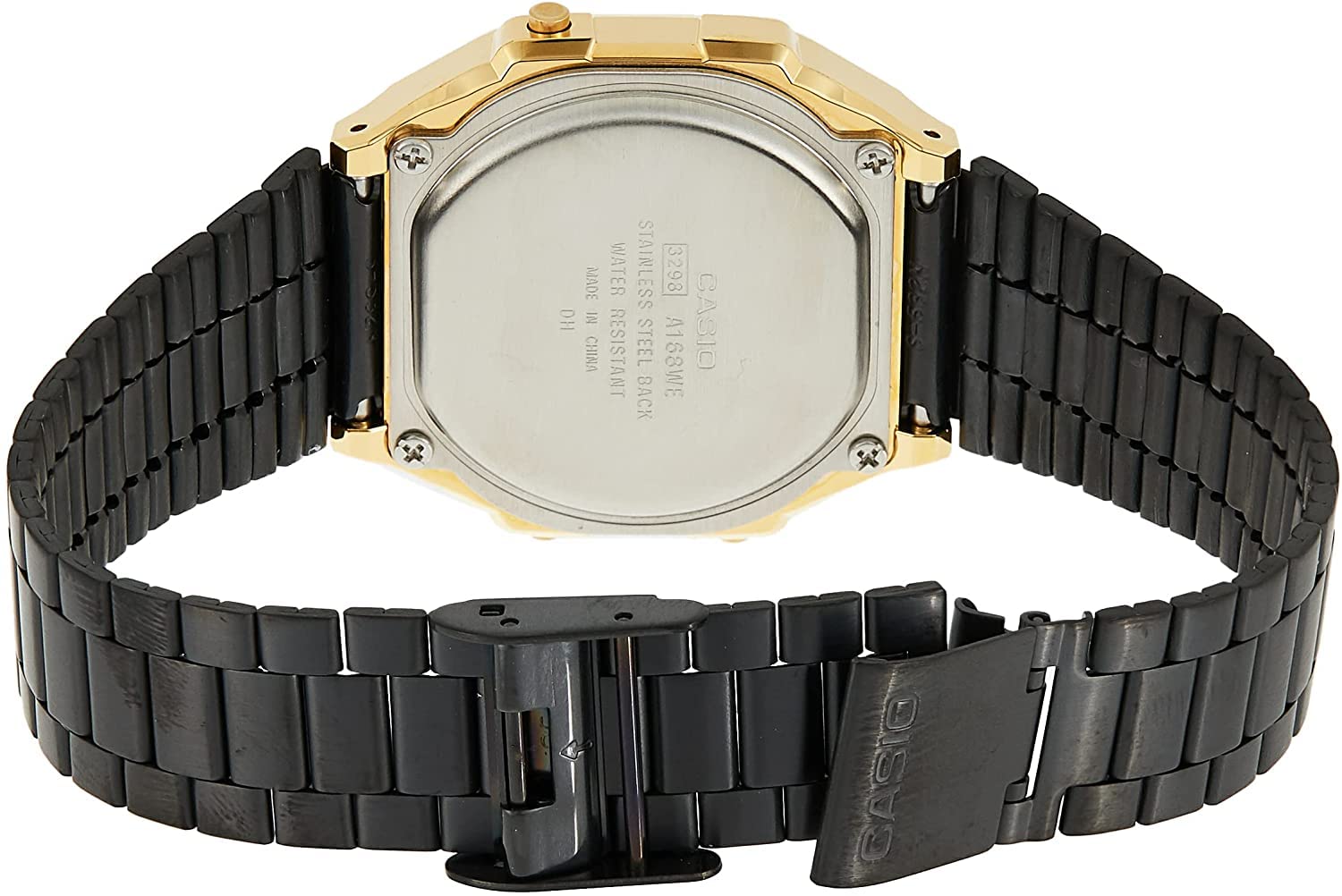 Casio A168WG Unisex Digital Watch - Gold Stainless Steel Retro Design for Men & Women | Perfect for Everyday Wear, Office, and Casual Outfits