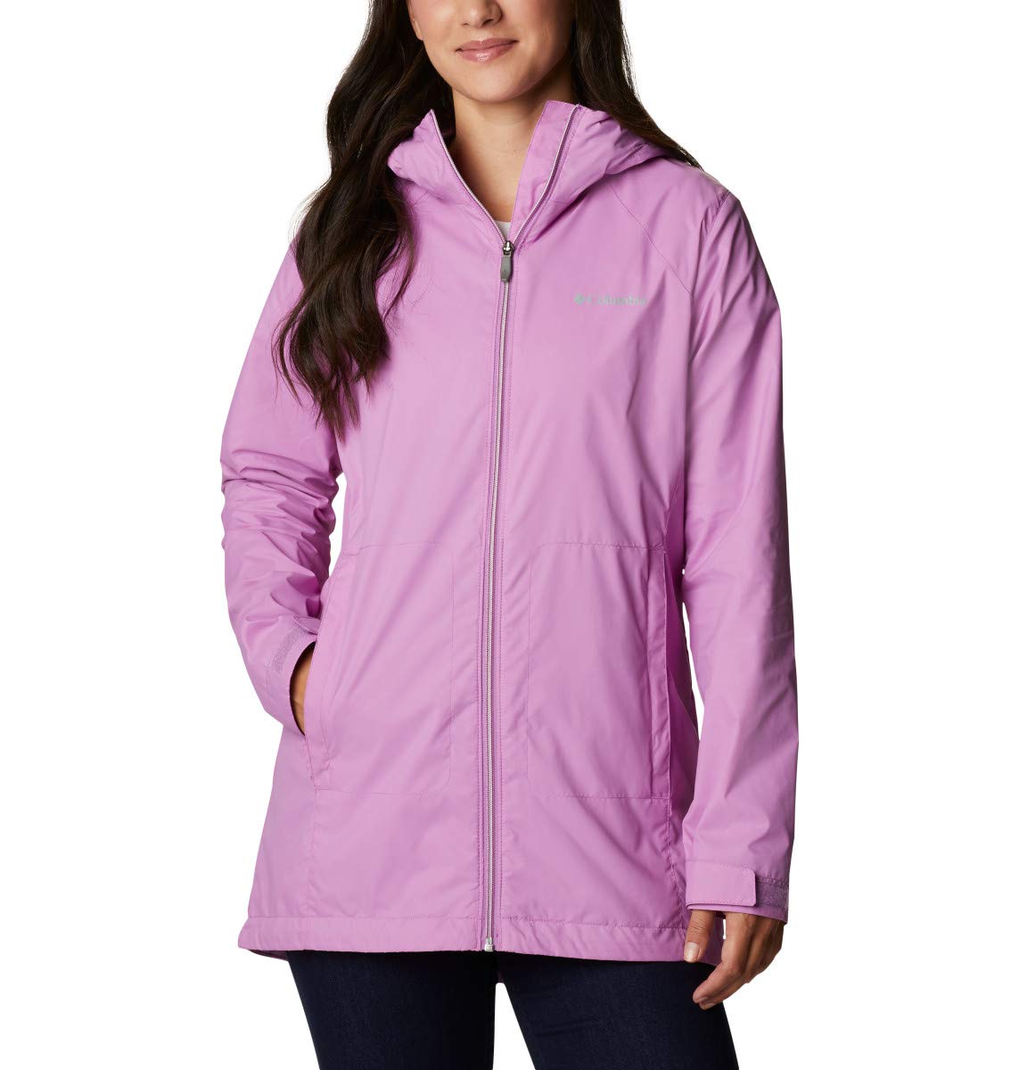 Columbia Women's Switchback Lined Long Jacket - Waterproof Winter Coat with Fleece Lining for Hiking, Skiing & Outdoor Activities