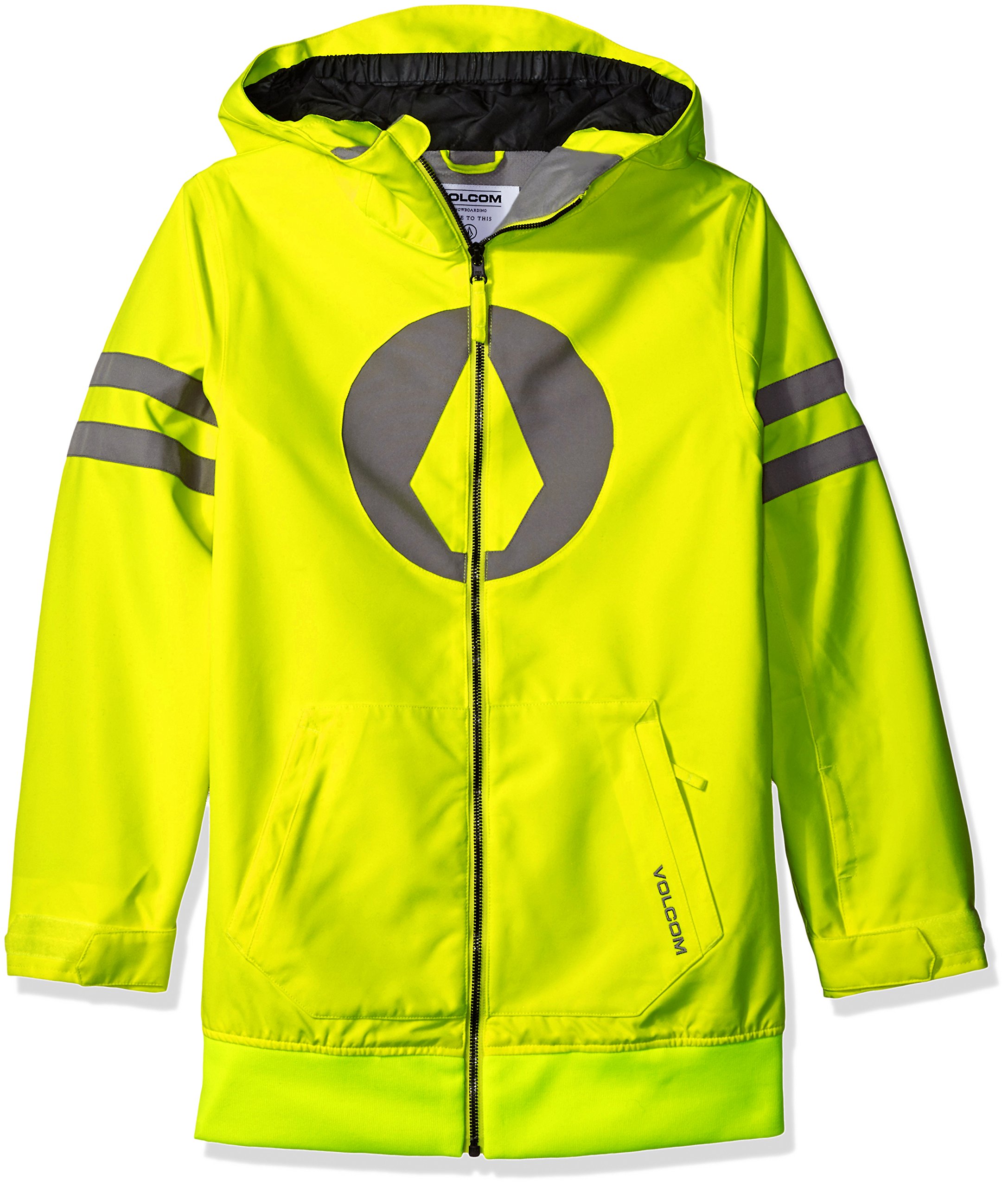 Volcom Big Boys' West Jacket - Waterproof Windbreaker for Outdoor Activities, Hiking & Camping