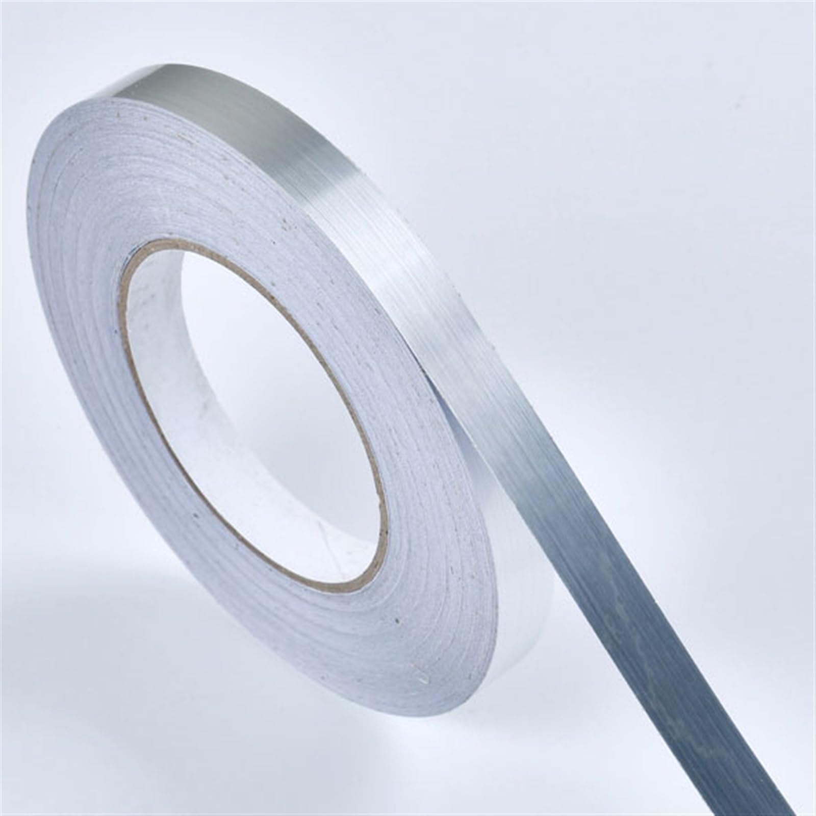Self-Adhesive Wallpaper Border - 164ft Peel & Stick Wall Molding for Ceiling, Door Frame & Tile Edging - Silver Metallic Finish - Perfect for Kitchen, Bathroom & Interior Decoration