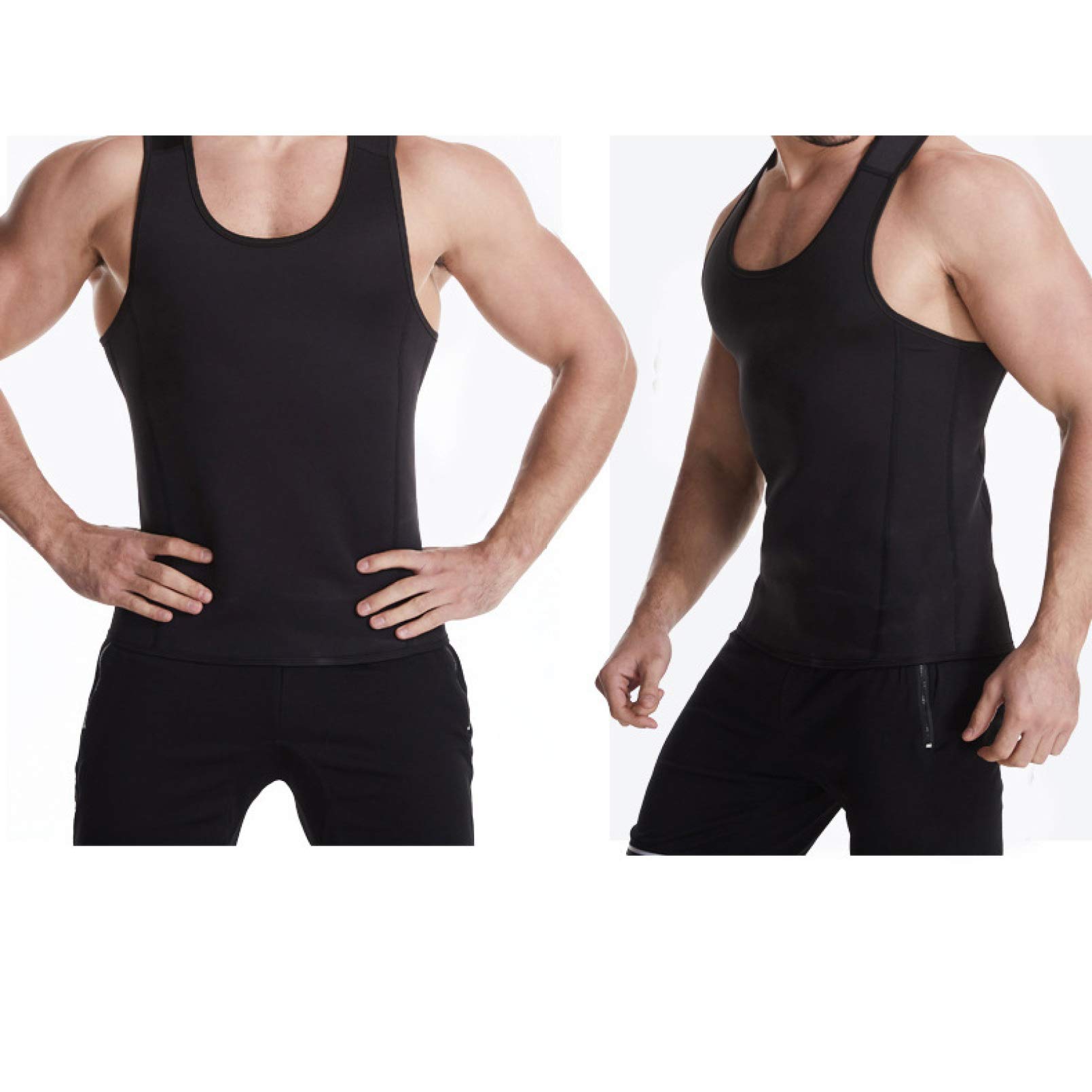 Men's Seamless Waist Trainer Shapewear - Tummy Control Fat Burner Body Shaper for Workout & Dance - Slimming Lingerie for Gym, Weight Loss & Everyday Wear