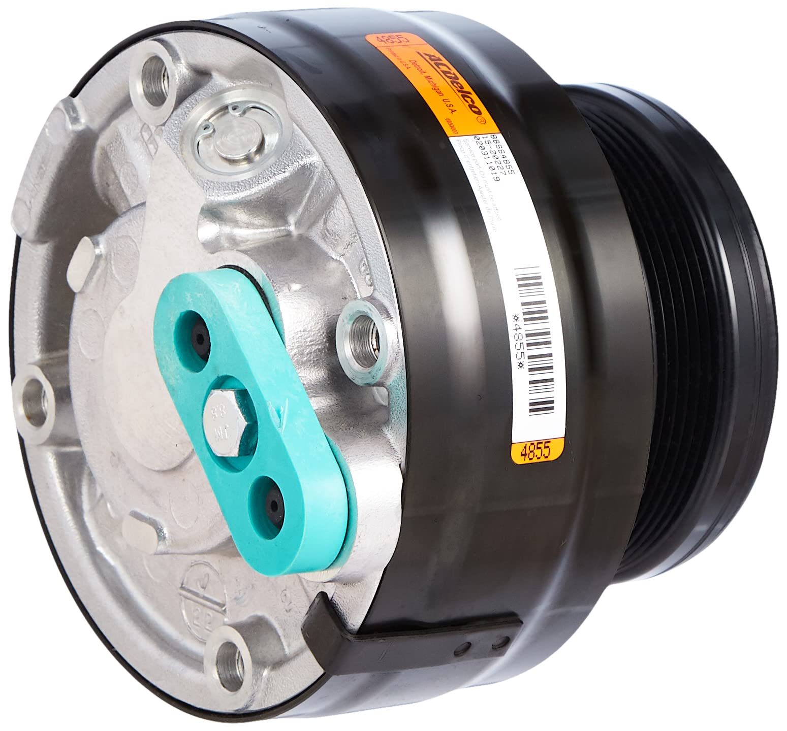 ACDelco GM Genuine Parts 15-20227 Air Conditioning Compressor & Clutch Assembly - Replacement for GM Vehicles - Perfect for Summer Cooling & Auto AC Repair